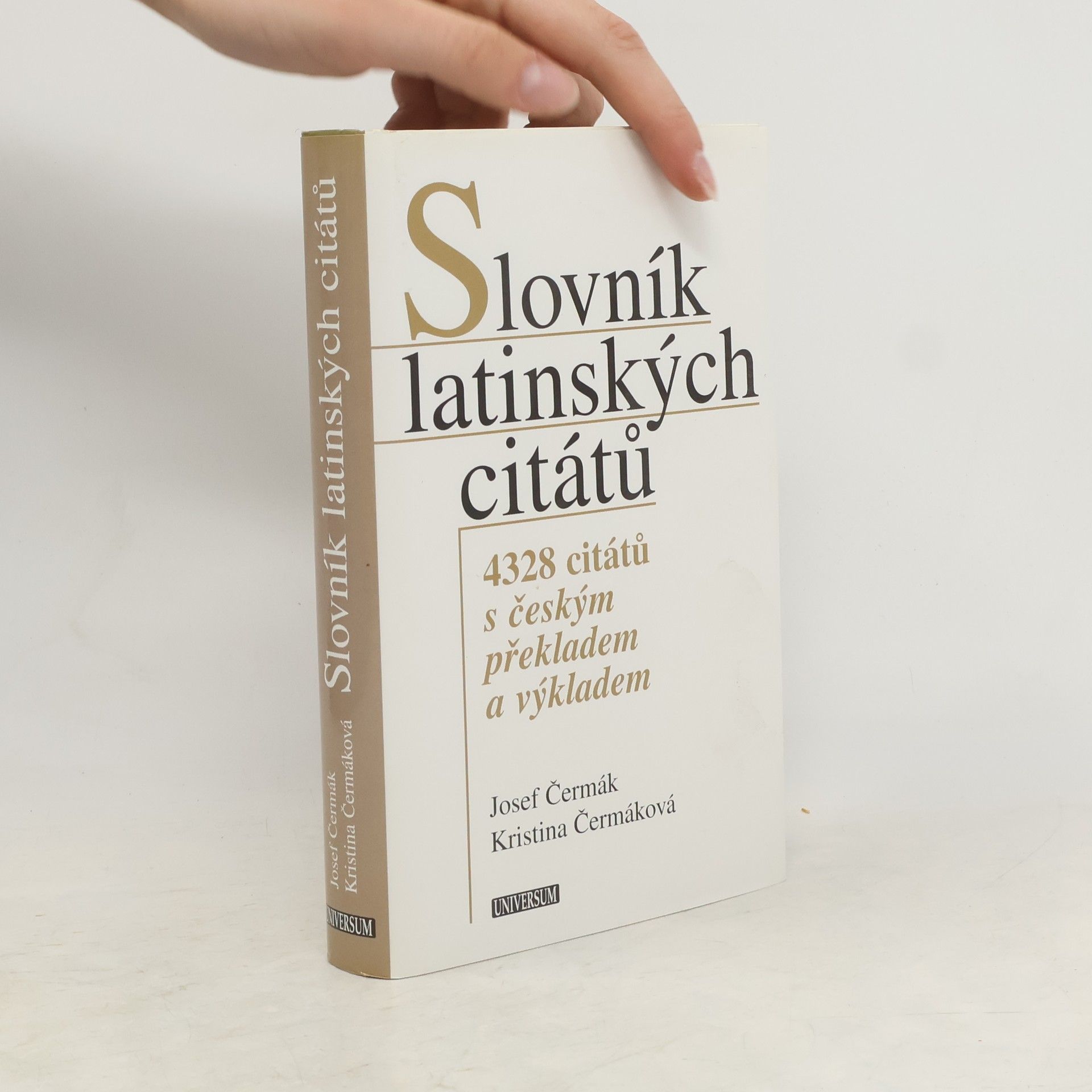 Josef Čermák Slovník latinských citátů