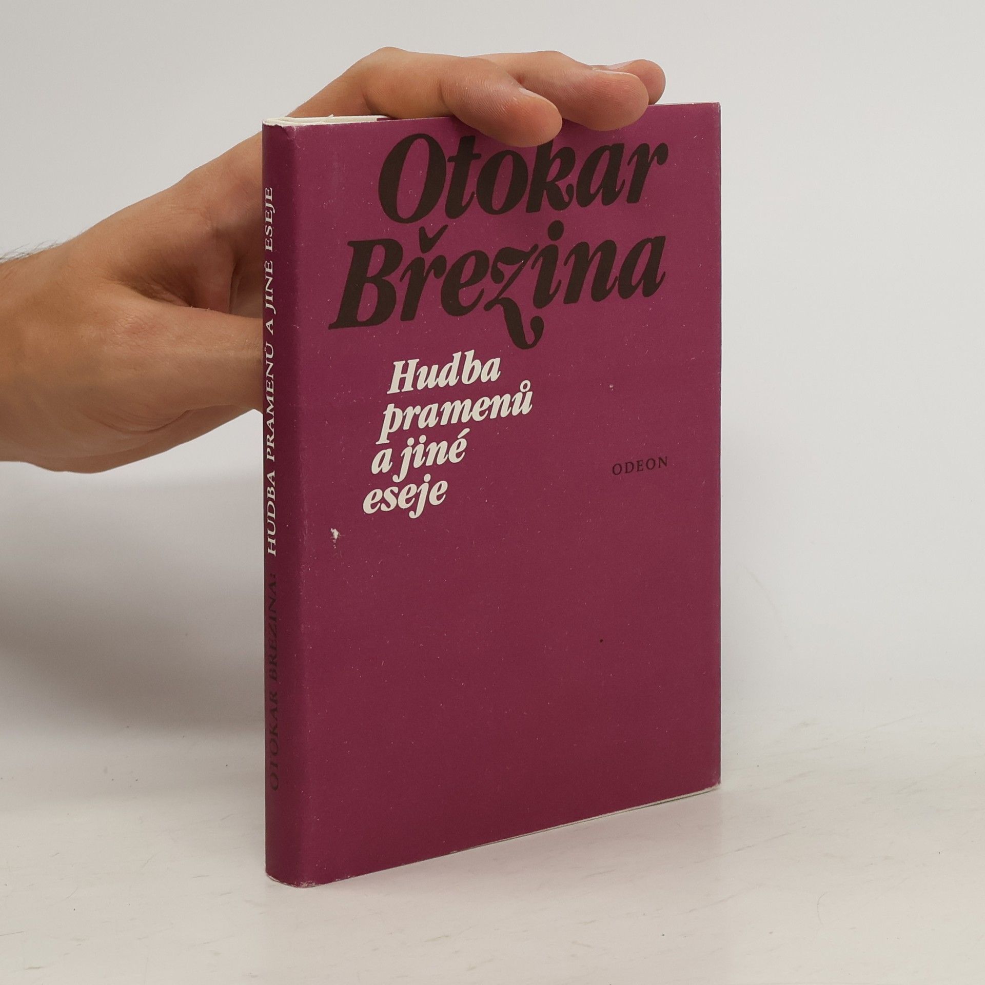 Otokar Březina Hudba pramenů a jiné eseje