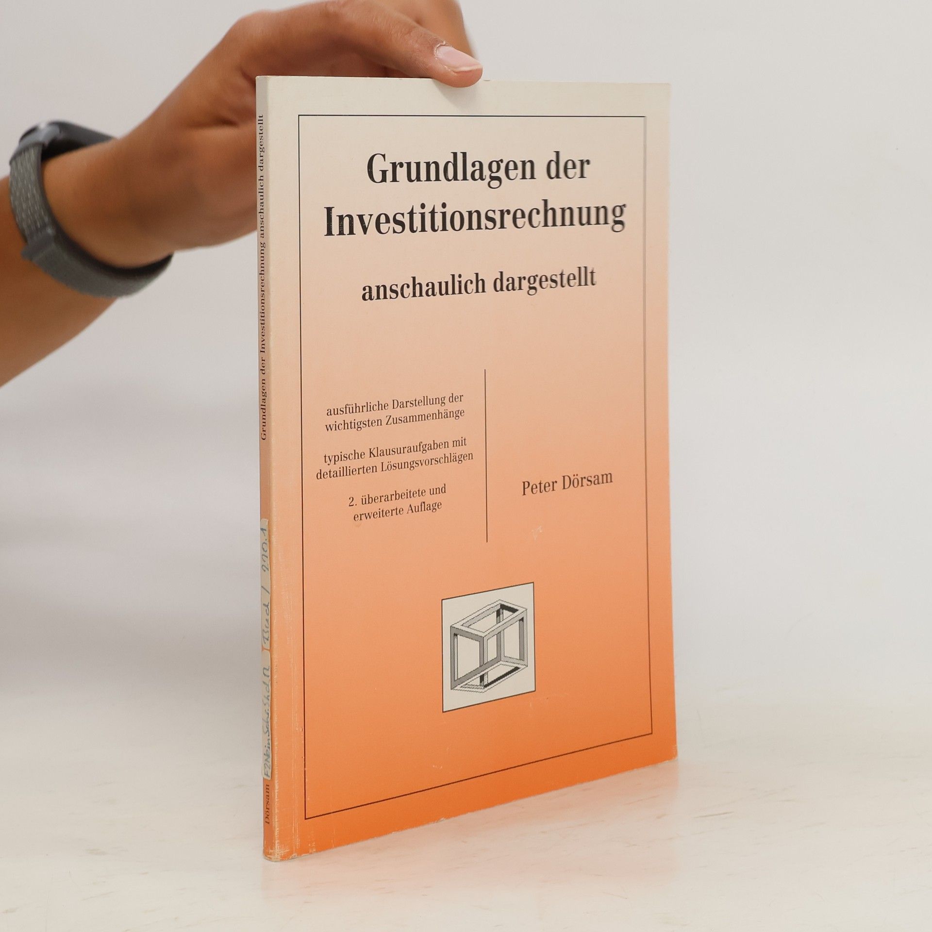 Peter Dörsam Grundlagen der Investitionsrechnung