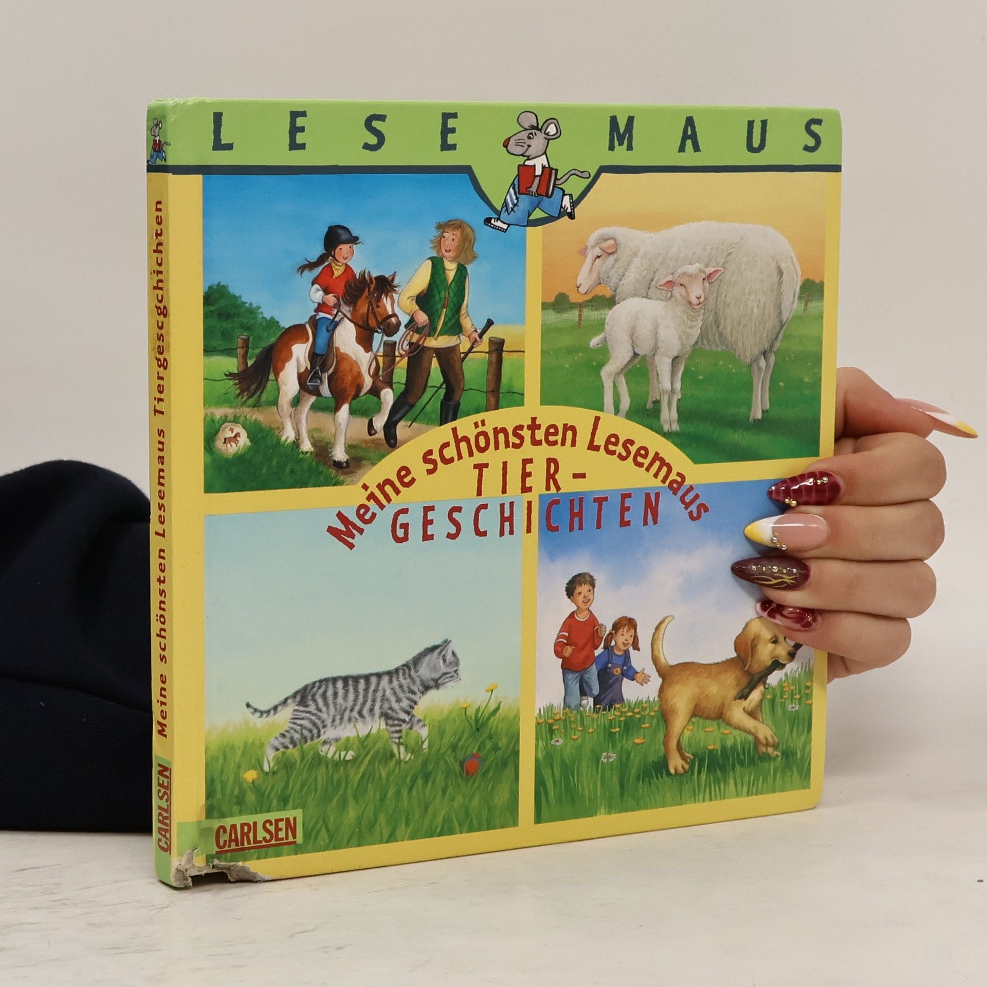 Collectif d'auteurs Meine schönsten Lesemaus Tiergeschichten