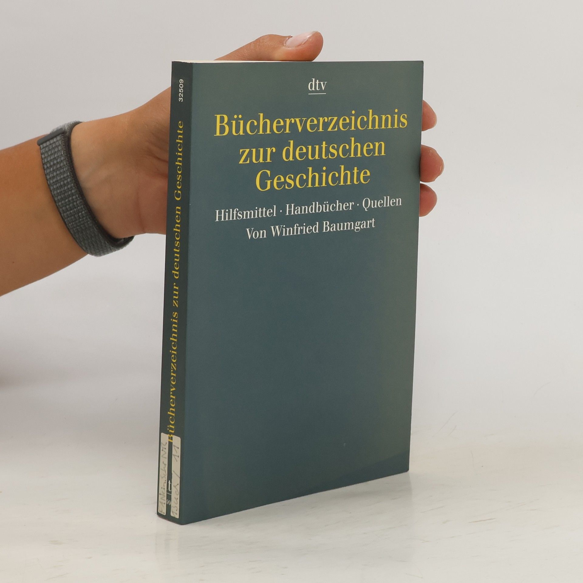 Winfried Baumgart Bücherverzeichnis zur deutschen Geschichte