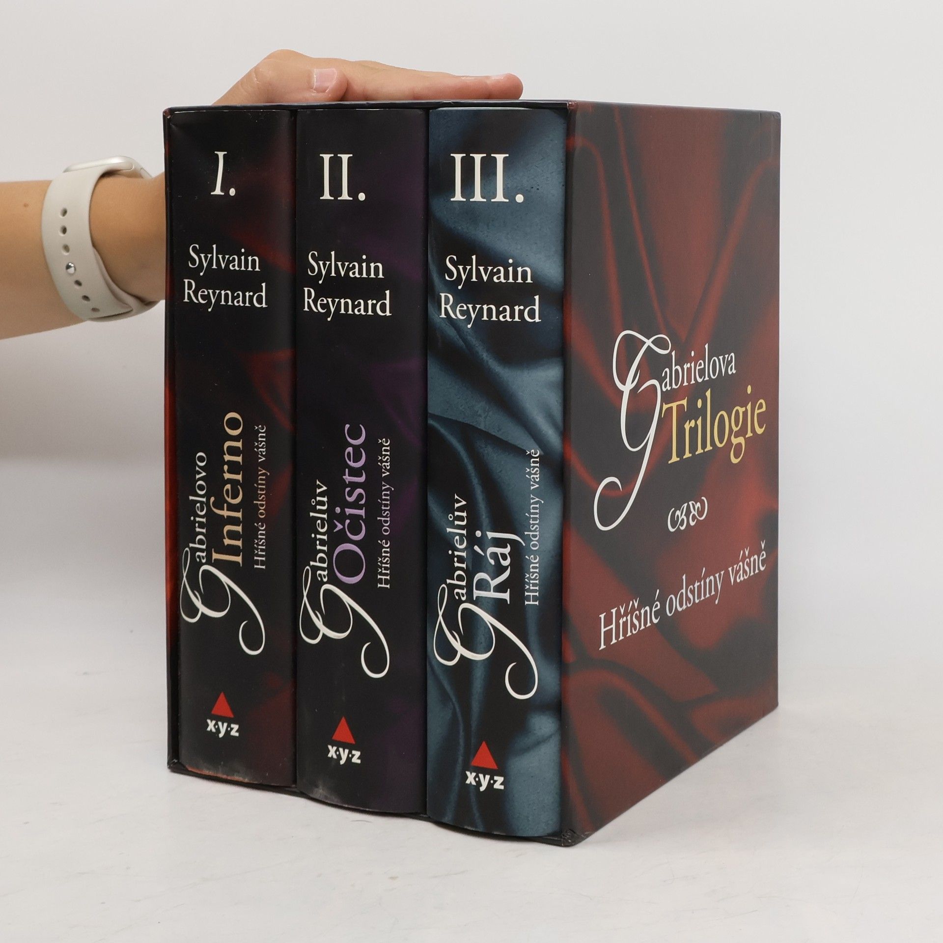 Sylvain Reynard Hříšné odstíny vášně (1.-3. díl)