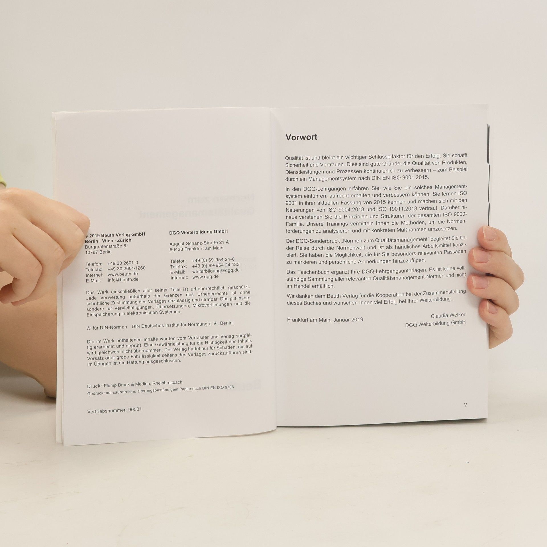 Auteurscollectief Normen zum Qualitätsmanagement