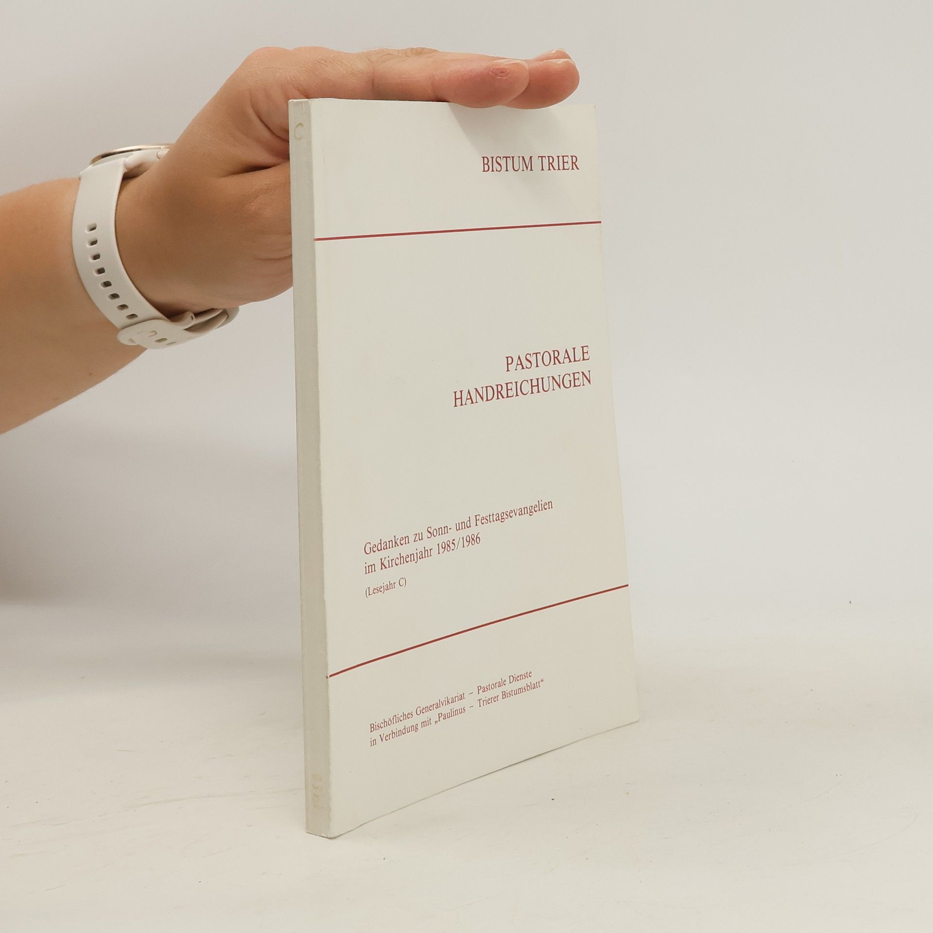 Collectif d'auteurs Pastorale Handreichungen