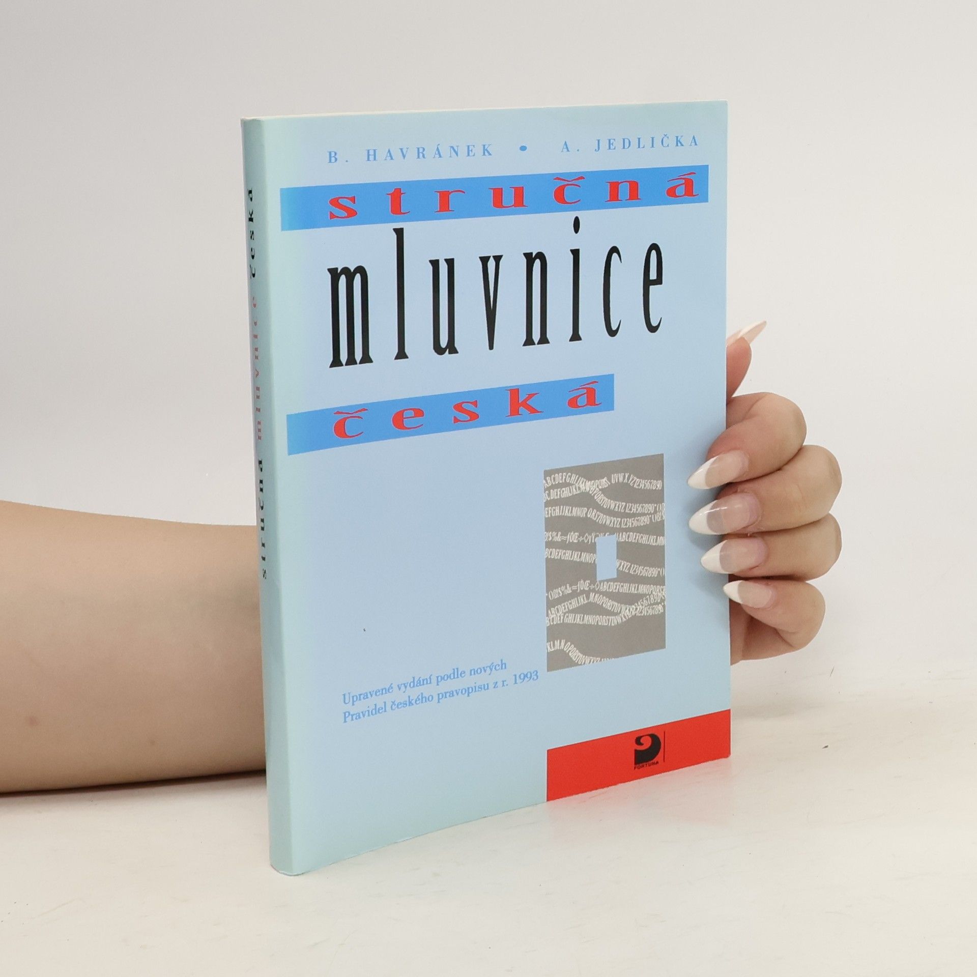 Bohuslav Havránek Stručná mluvnice česká