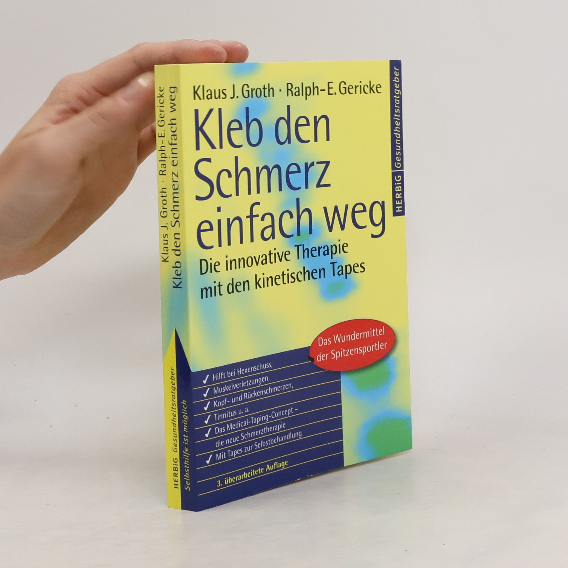 Klaus J. Groth Kleb den Schmerz einfach weg