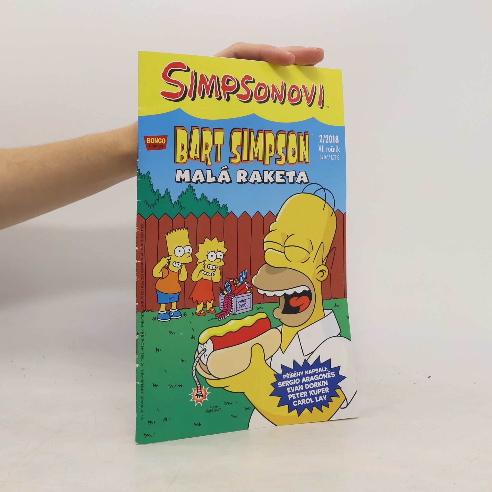 Collective Simpsonovi. Bart Simpson 2/2018. Malá raketa