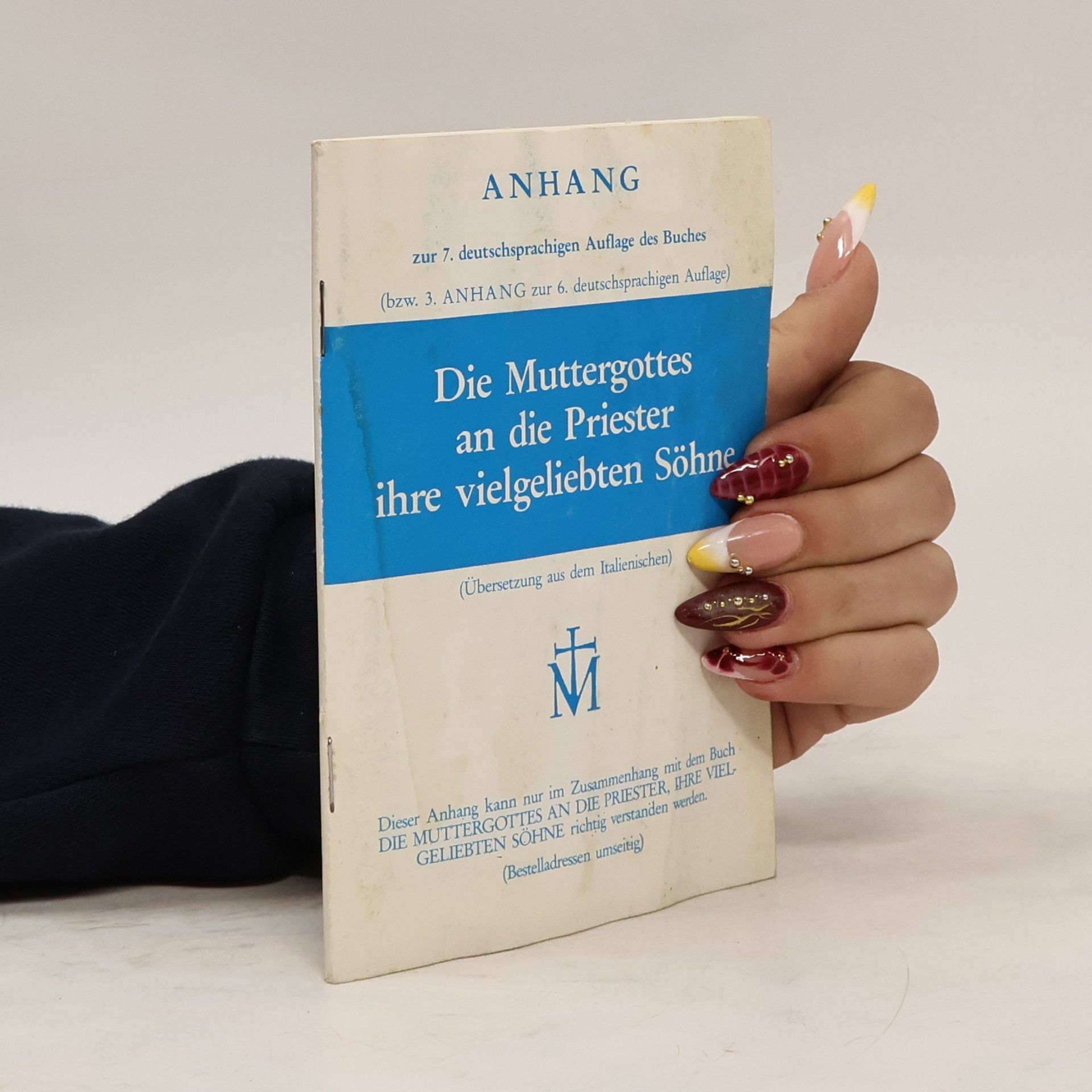 Collectif d'auteurs Die Muttergottes an die Priester, ihre vielgeliebten Söhne