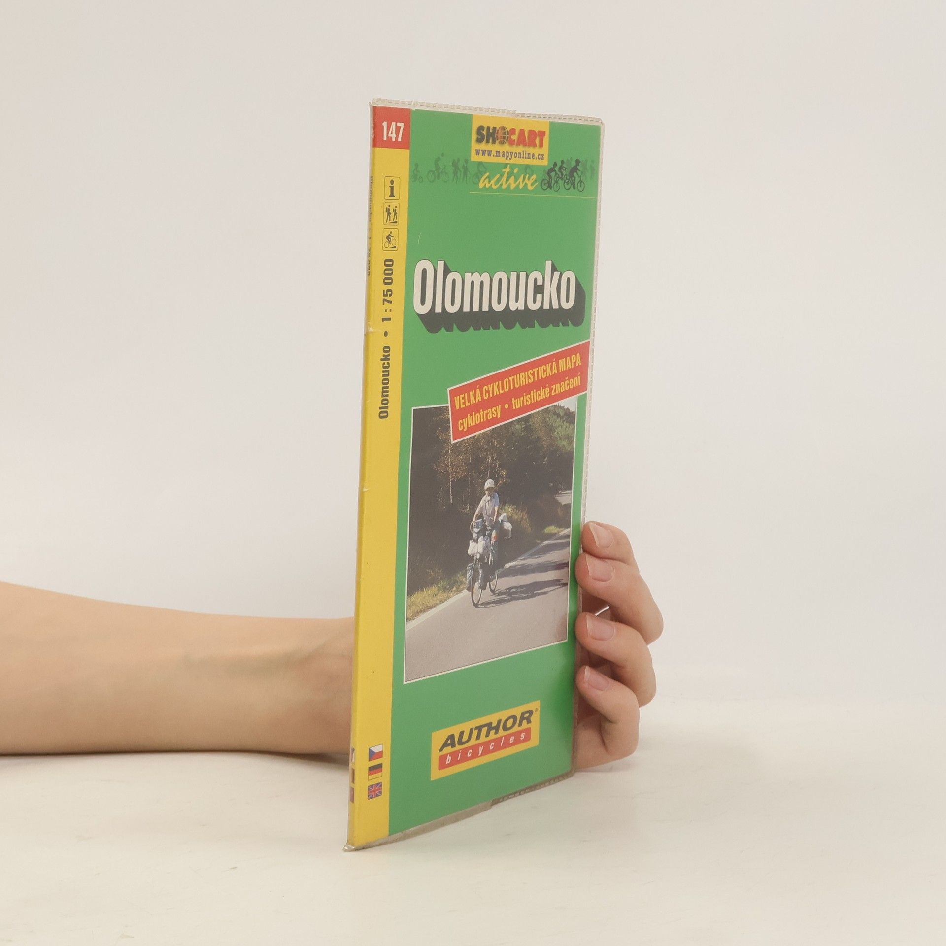 R. Jaroš Olomoucko velká cykloturistická mapa : cyklotrasy - turistické značení
