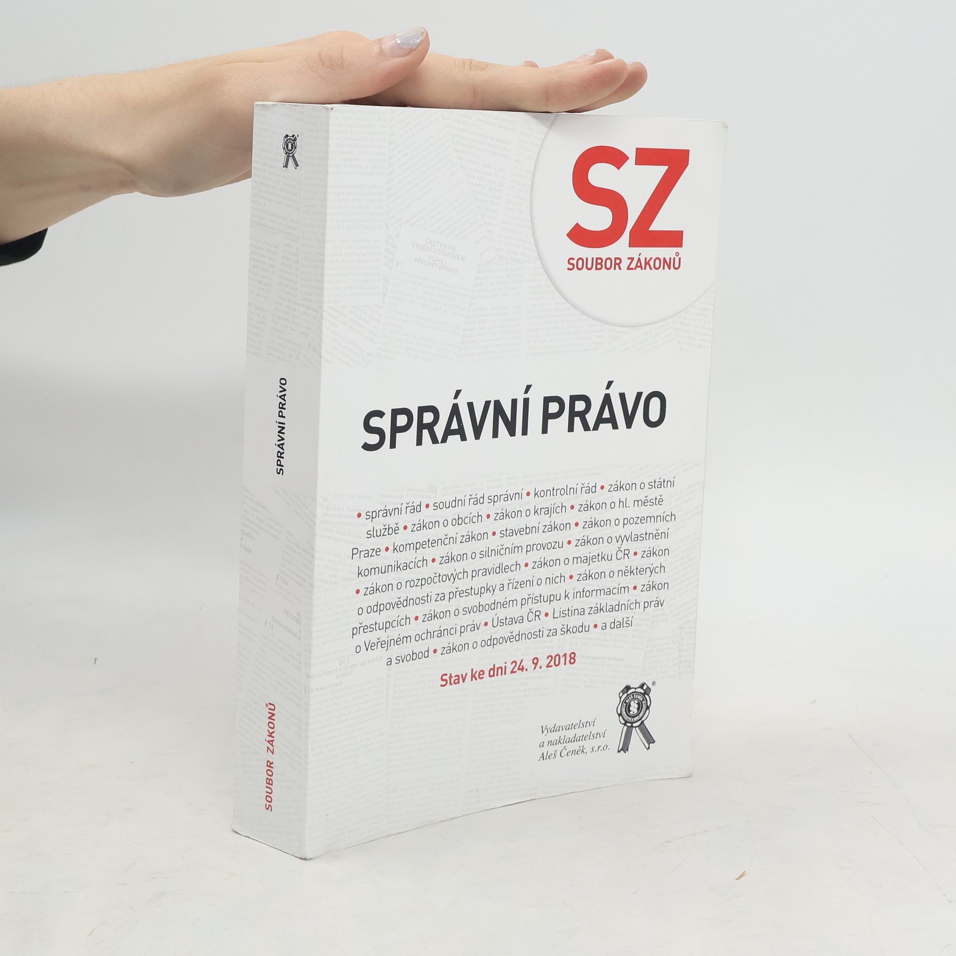 Various authors Správní právo (soubor zákonů)