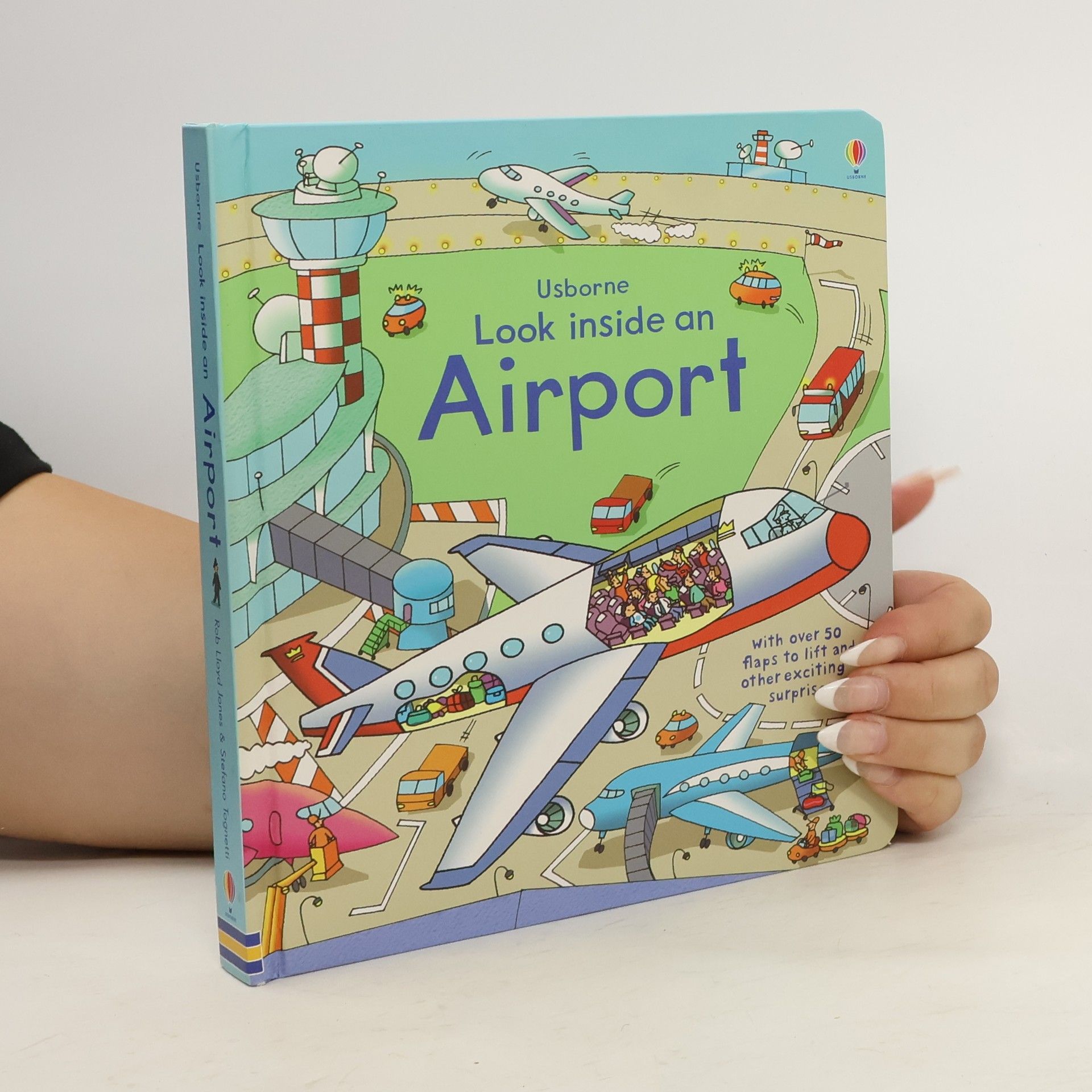 Stefano Tognetti Look inside an airport : with over 50 flaps to lift and other exciting surprises