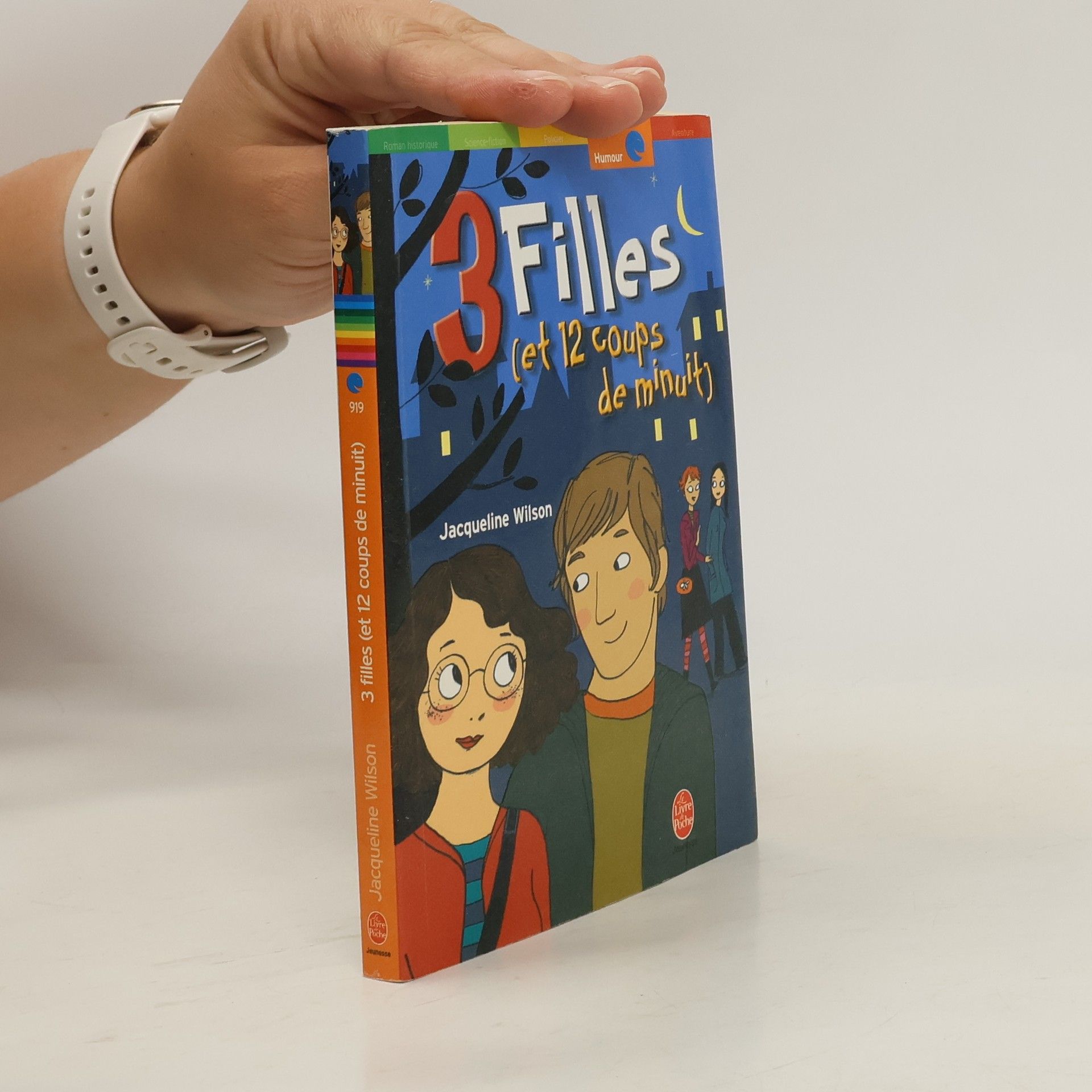 Jacqueline Wilson 3 filles et douze coups de minuit