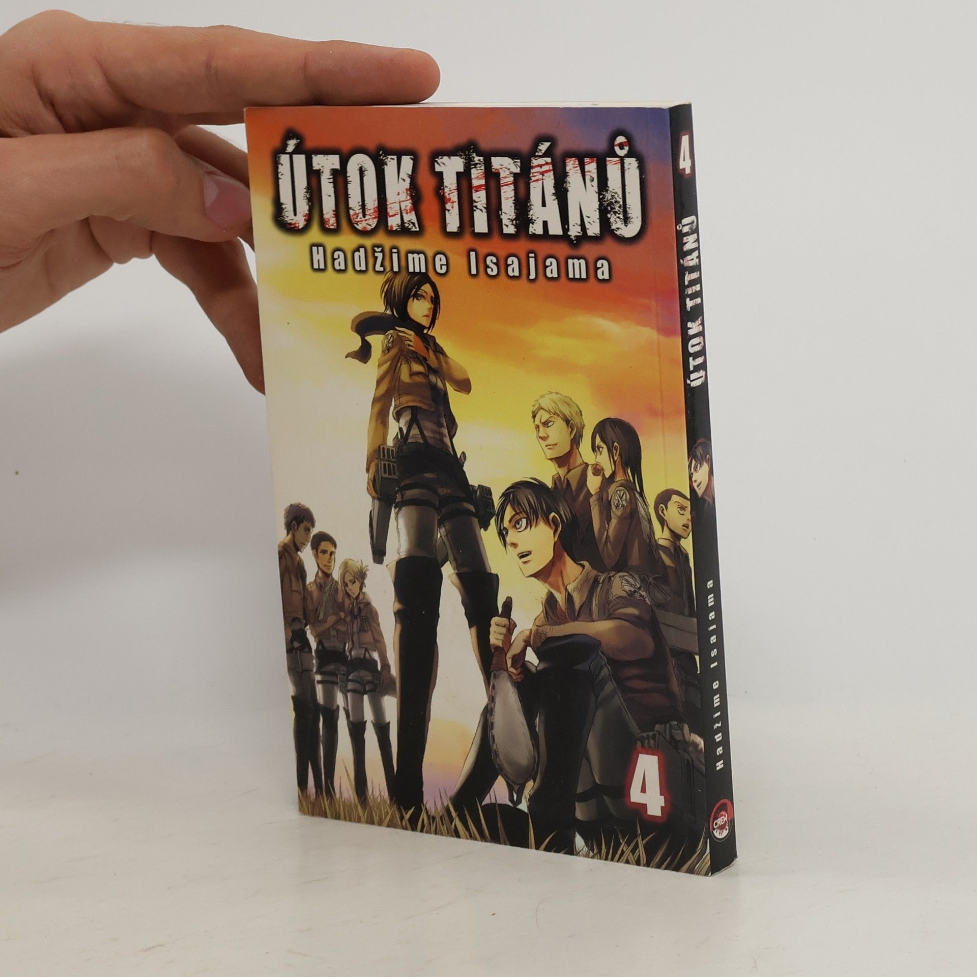 Hajime Isayama Útok titánů. 4
