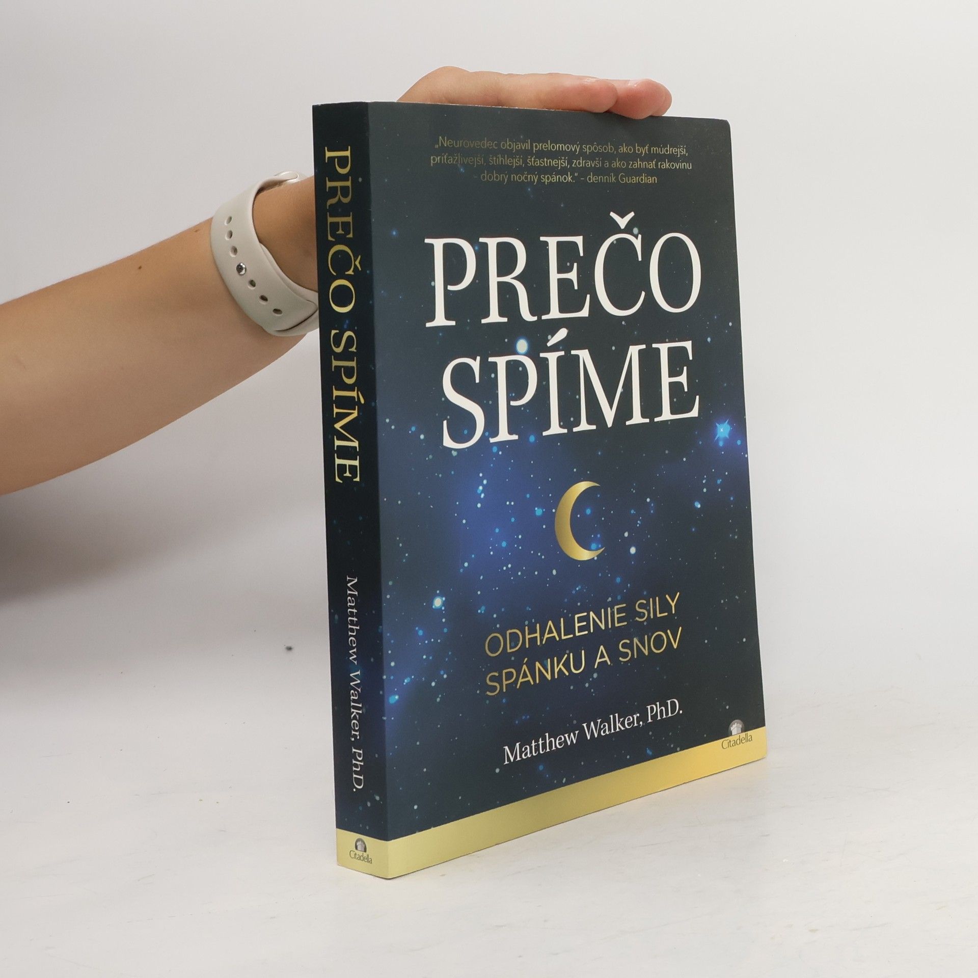 Matthew Walker Prečo spíme