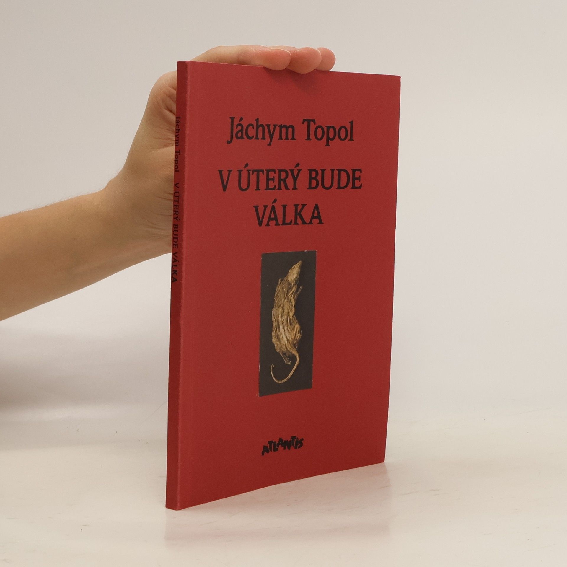 Jáchym Topol V úterý bude válka