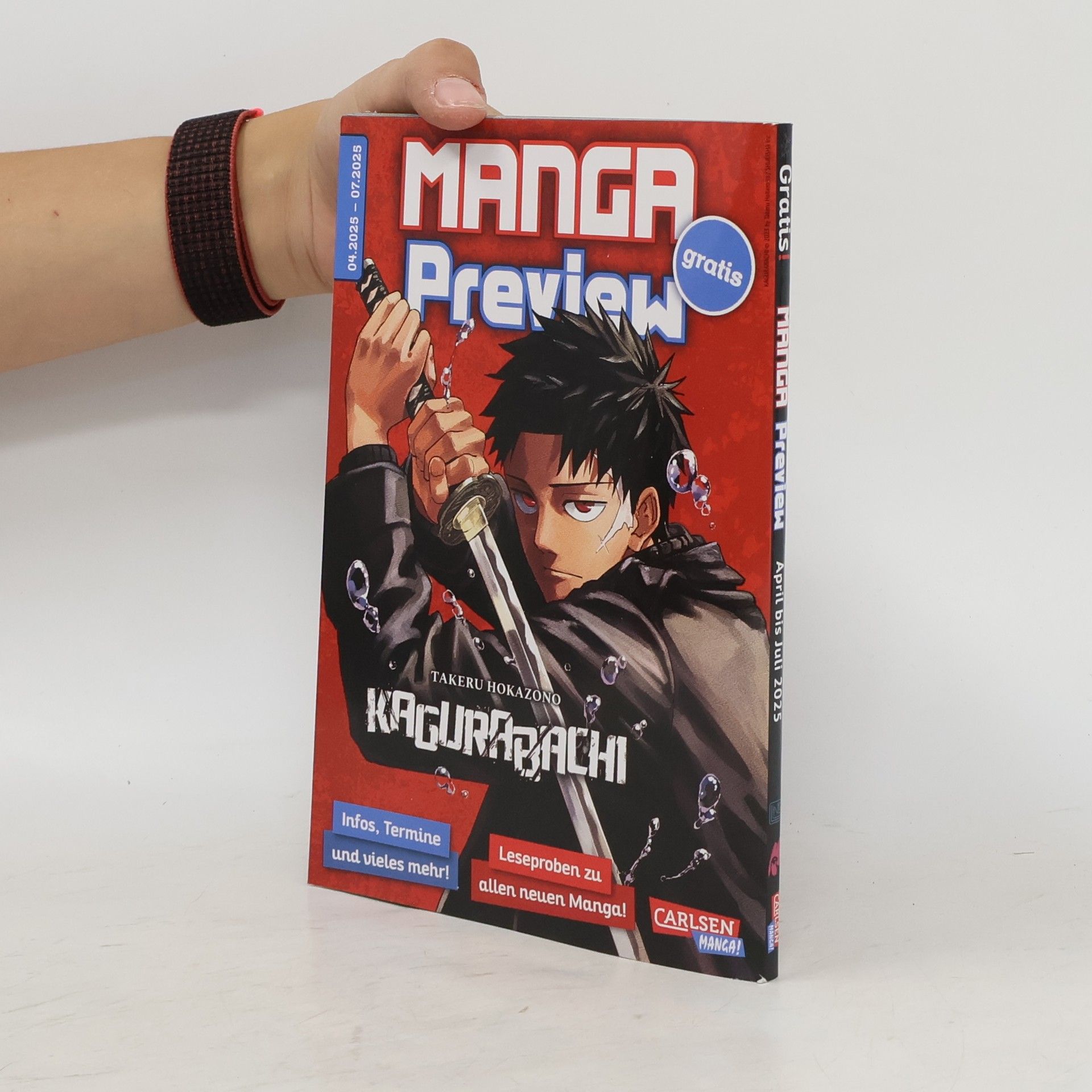 Takeru Hokazono Manga Preview. Kagurabachi