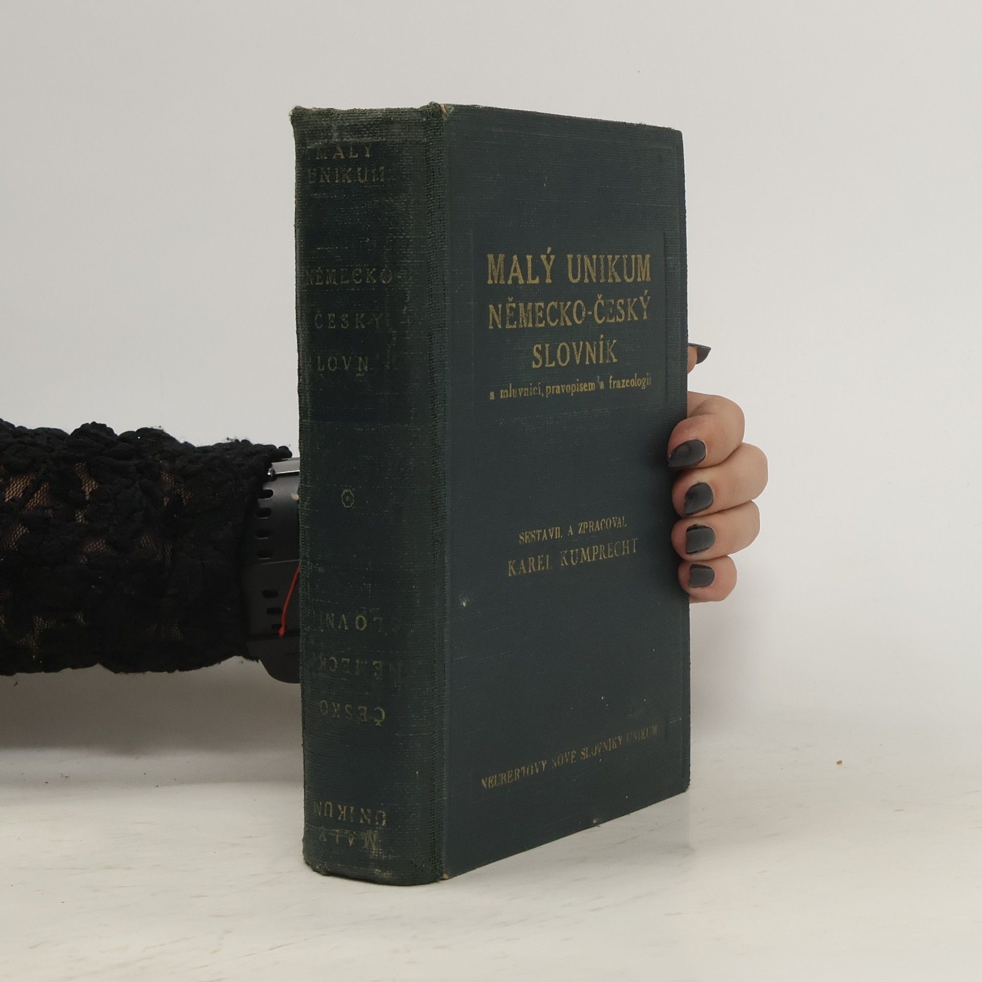 Karel Kumprecht Malý německo-český slovník  unikum