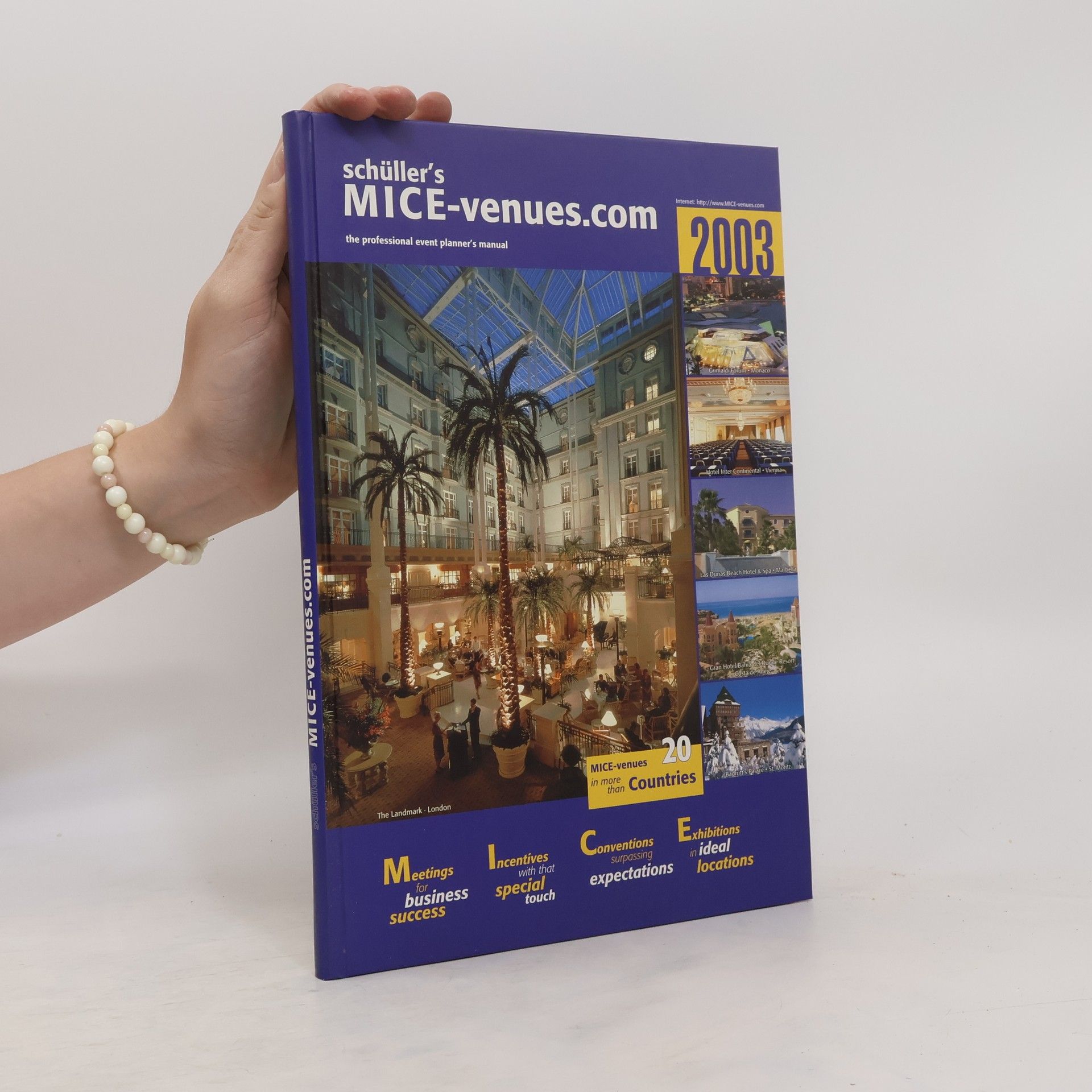 Collectif d'auteurs Schüller's MICE-venues.com 2003
