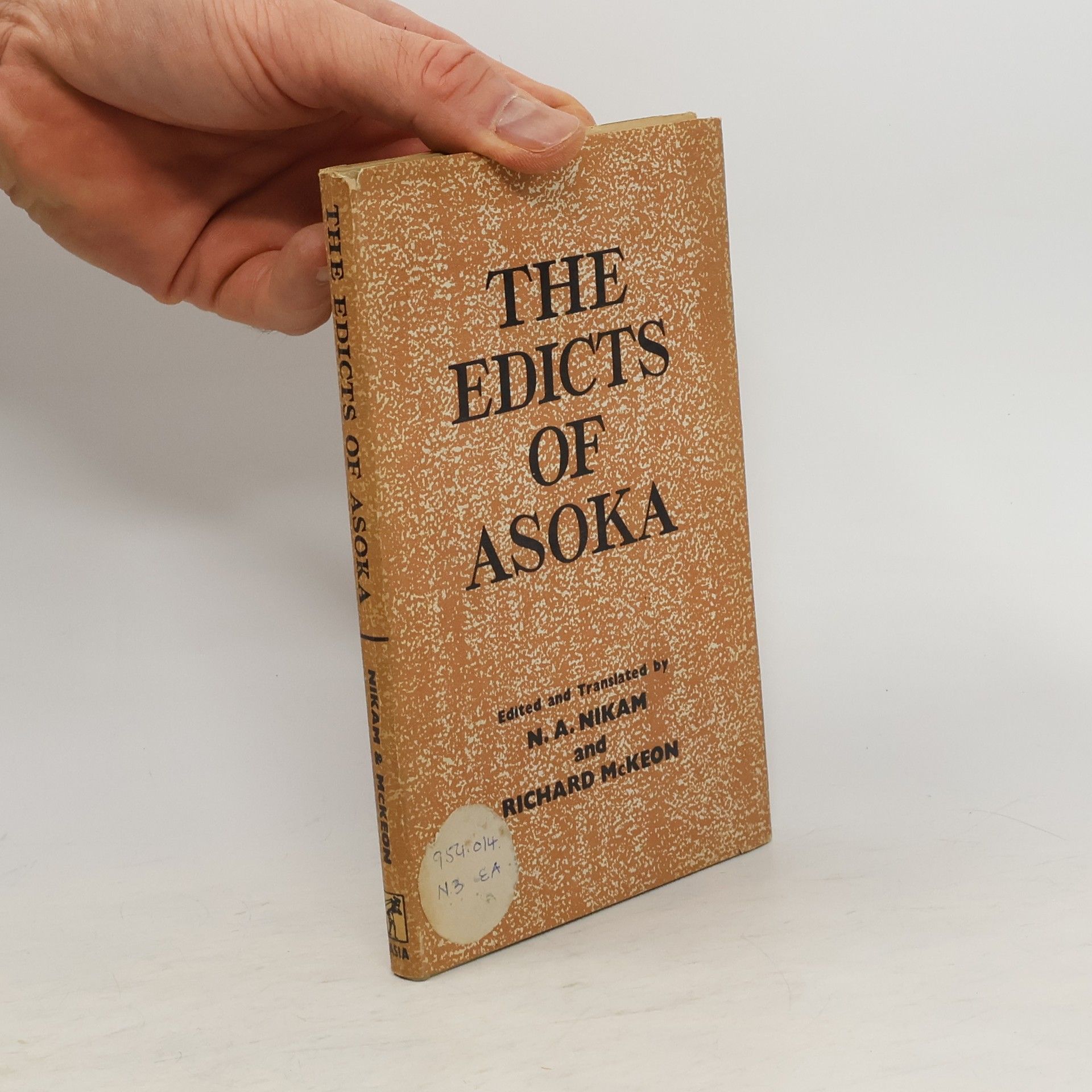 N. A. Nikam The Edicts of Asoka
