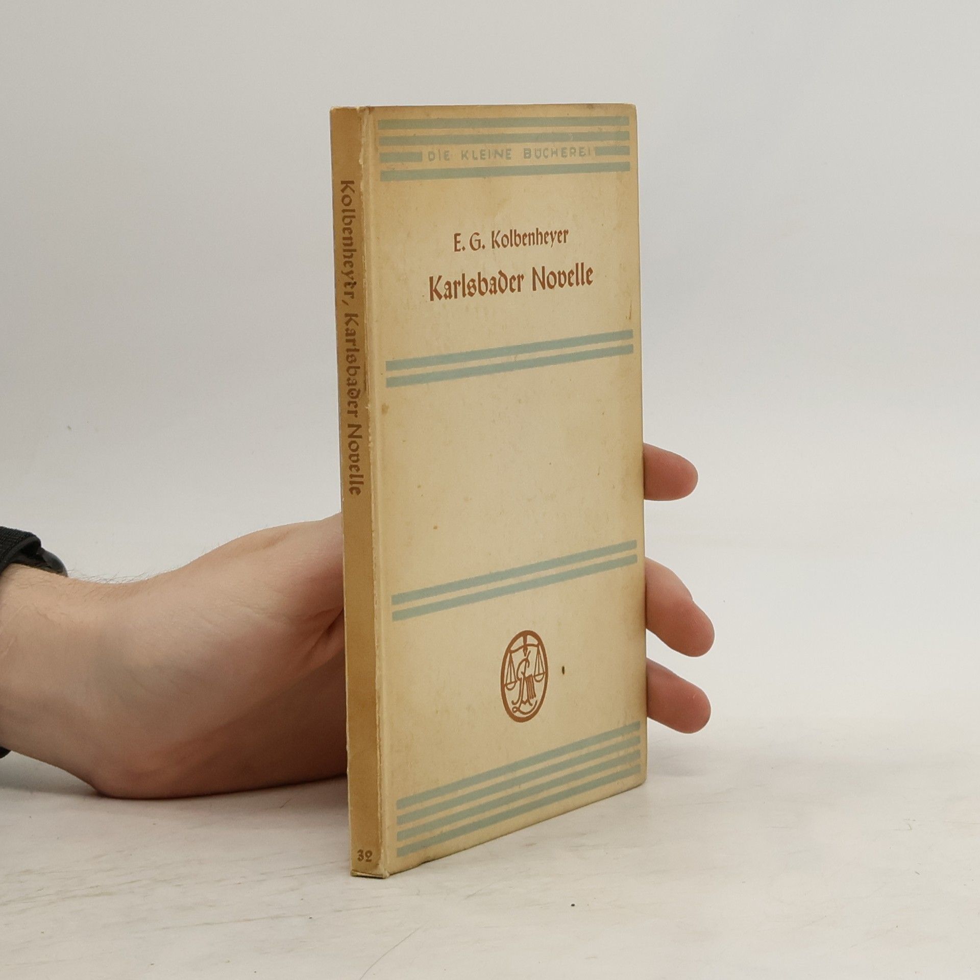 Erwin Guido Kolbenheyer Karlsbader Novelle