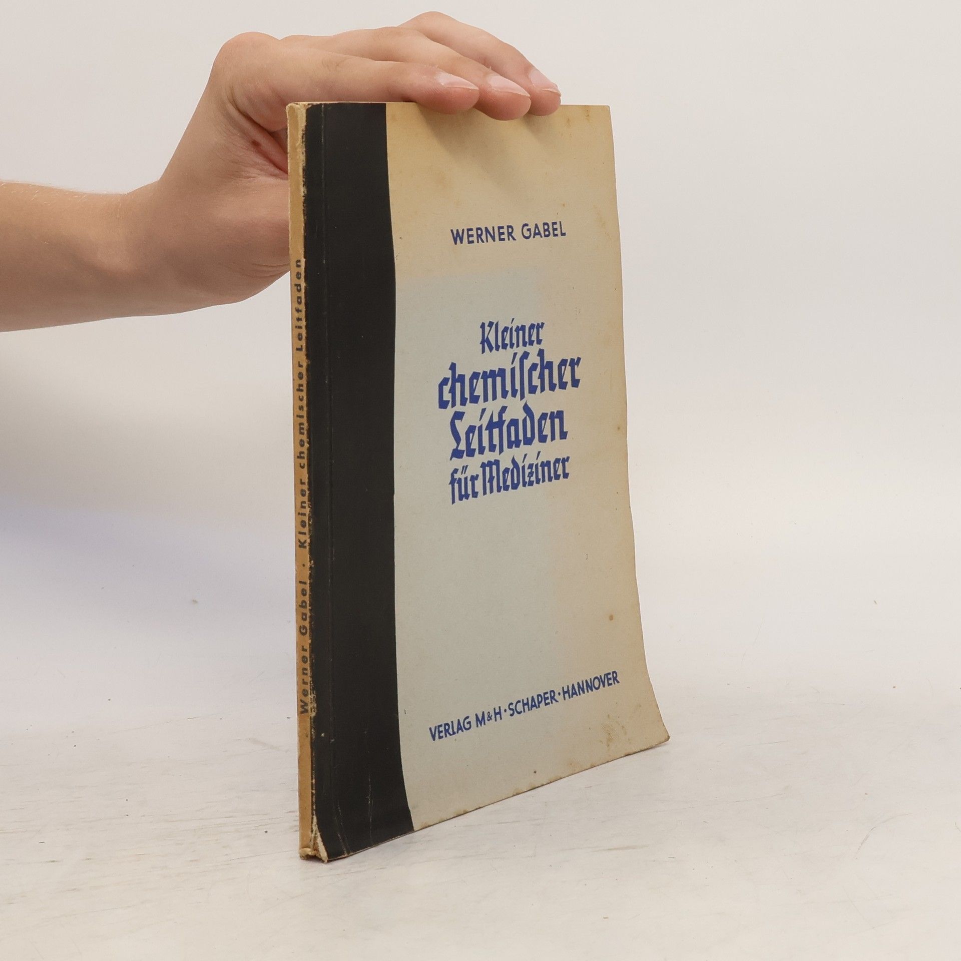 Werner Gabel Kleiner chemischer Leitfaden für Mediziner