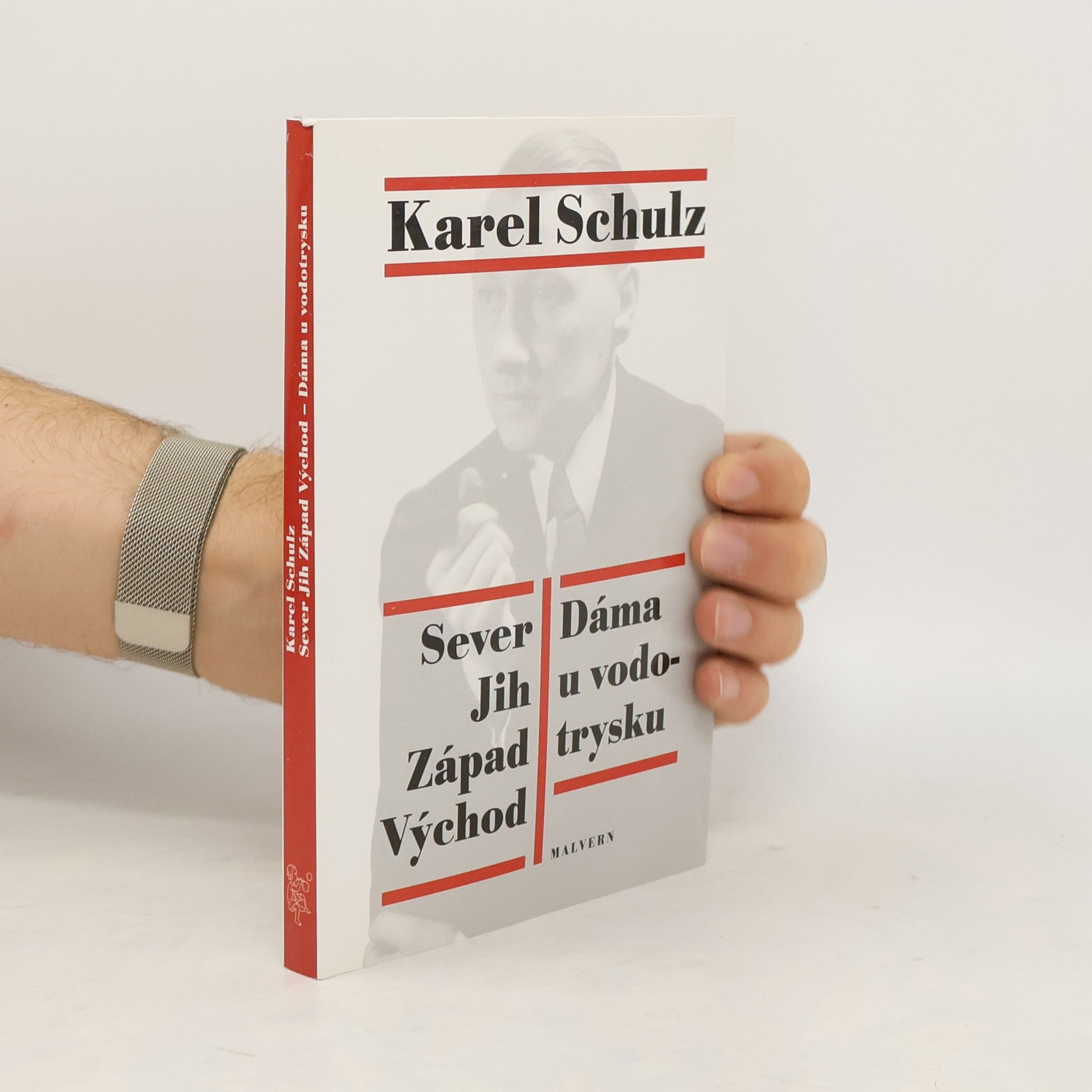 Sever Jih Západ Východ. Dáma u vodotrysku