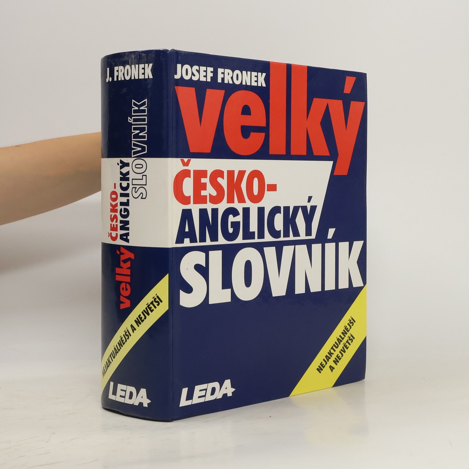 Josef Fronek Velký česko-anglický slovník