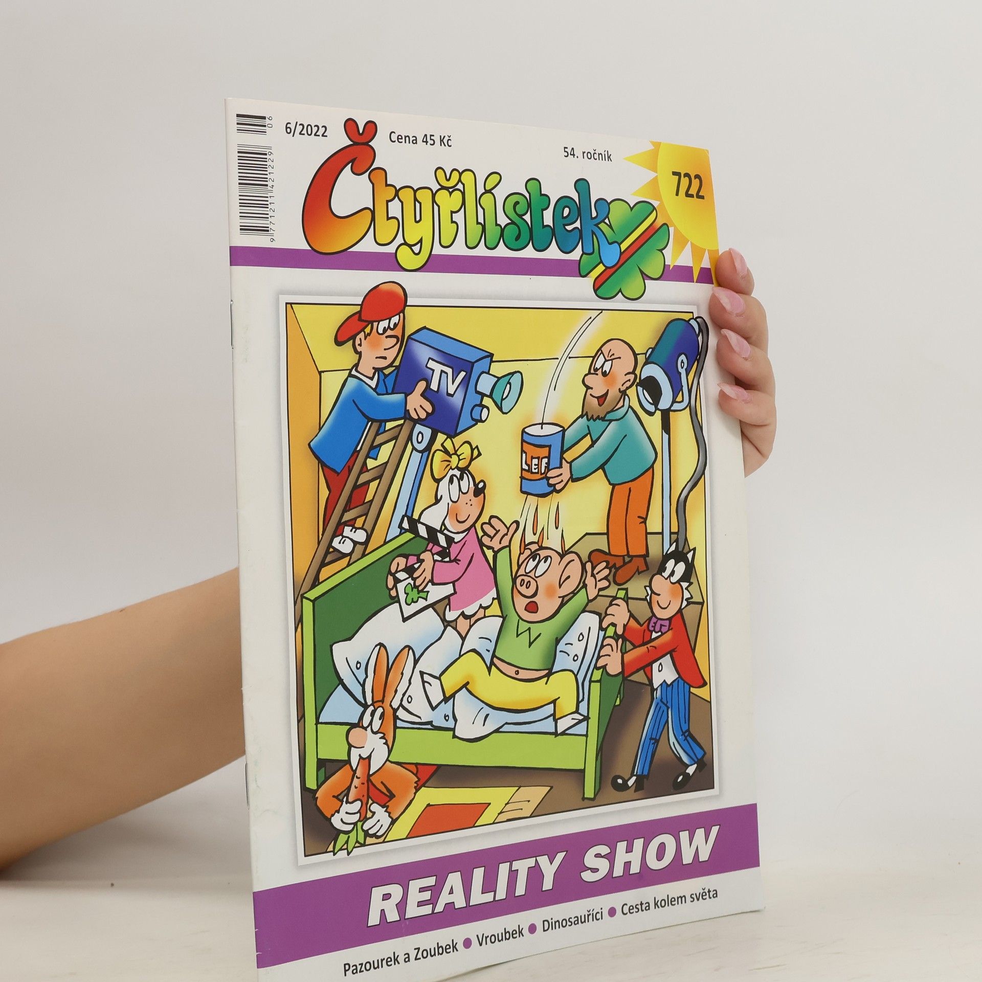 Kolektiv autorů Čtyřlístek 722, 6/2022