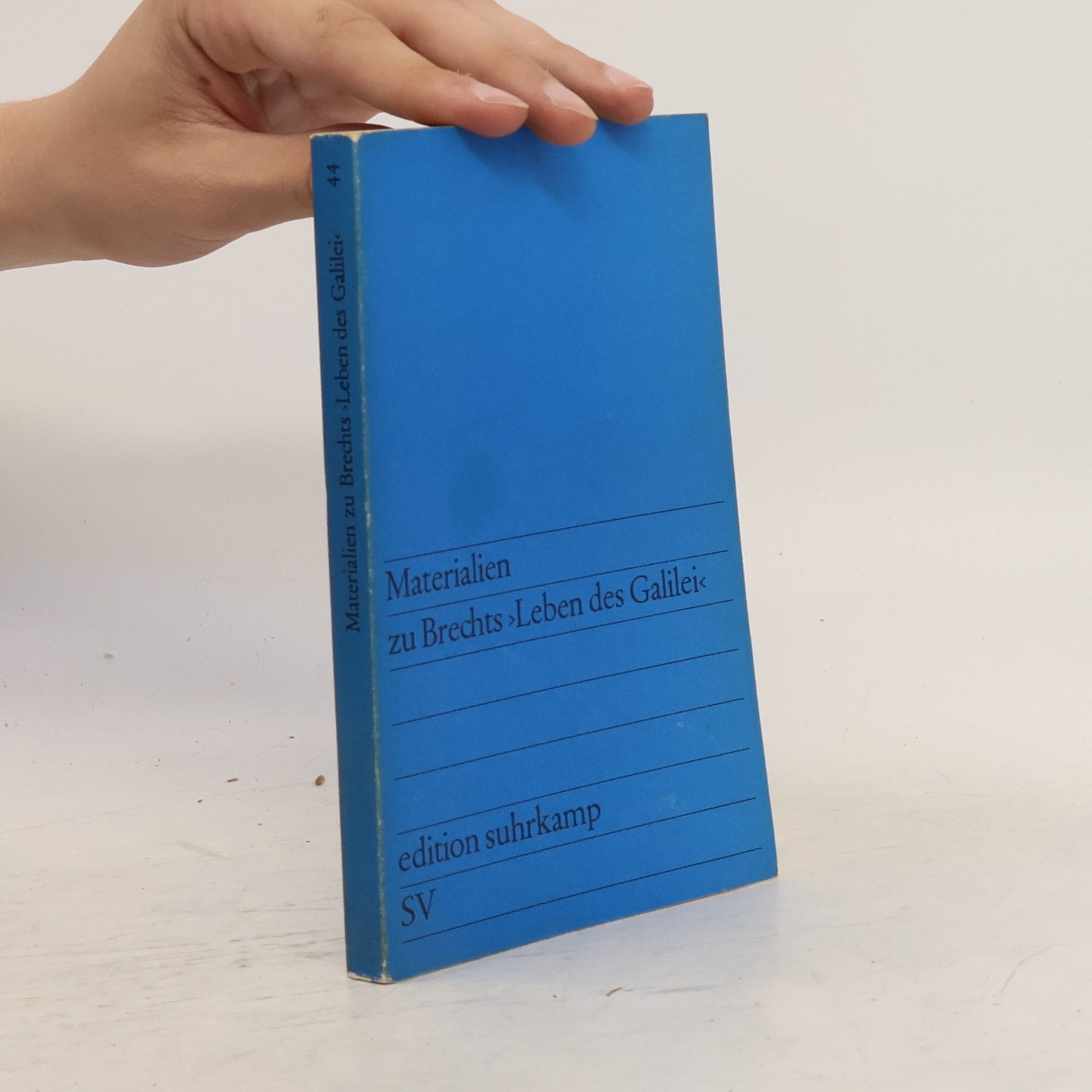 AA.VV. Materialien zu Brechts "Leben des Galilei"