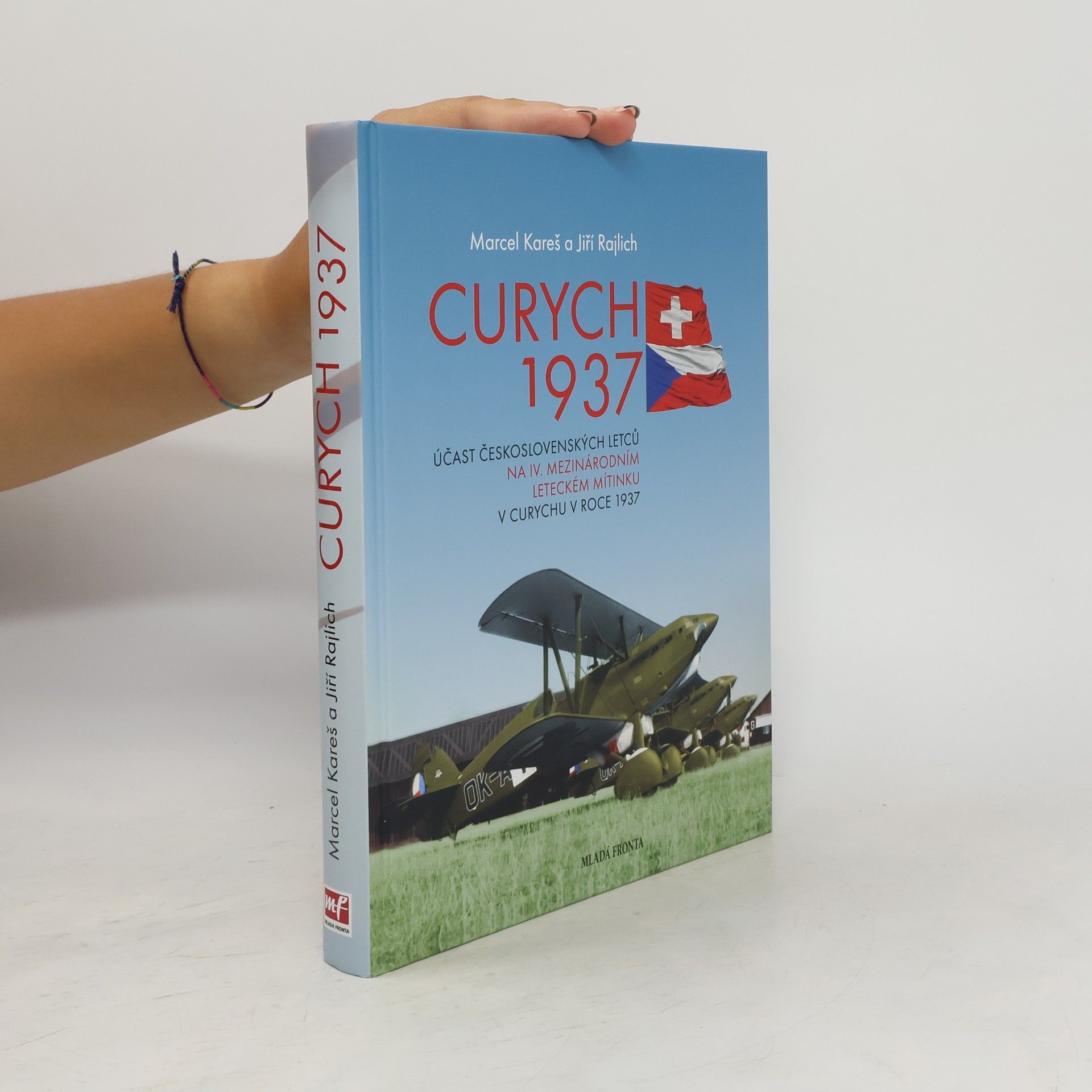 Jiří Rajlich Curych 1937 - Účast československých letců na IV. mezinárodním leteckém mítinku v Curychu v roce 1937