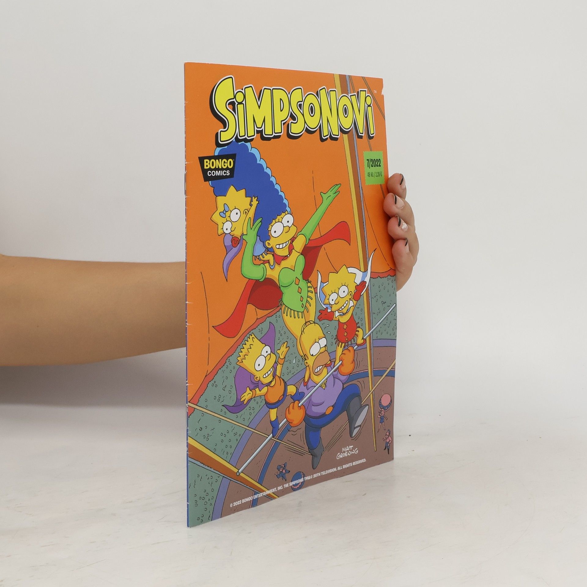 Collectif d'auteurs Simpsonovi 7/2022