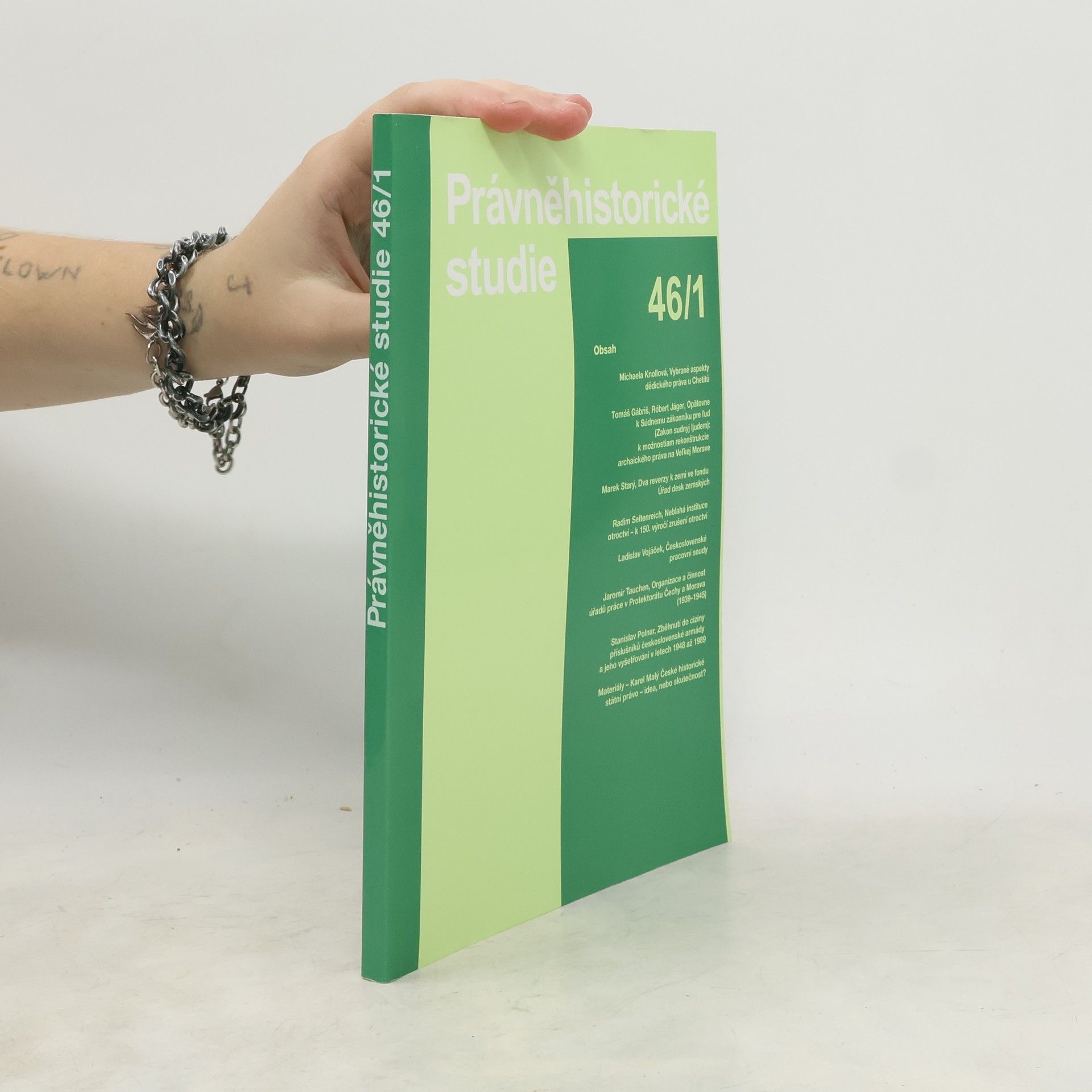 Collectif d'auteurs Právněhistorické studie 46/1