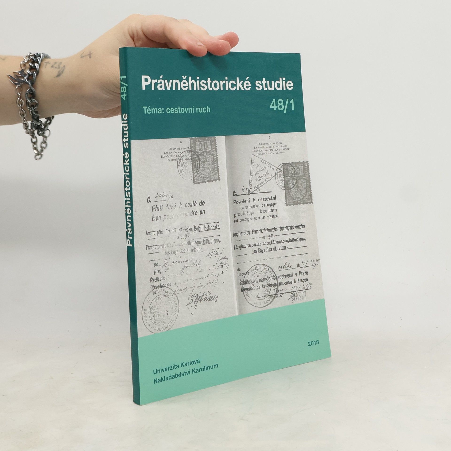 Autorenkollektiv Právněhistorické studie 48/1. Téma cestovní ruch