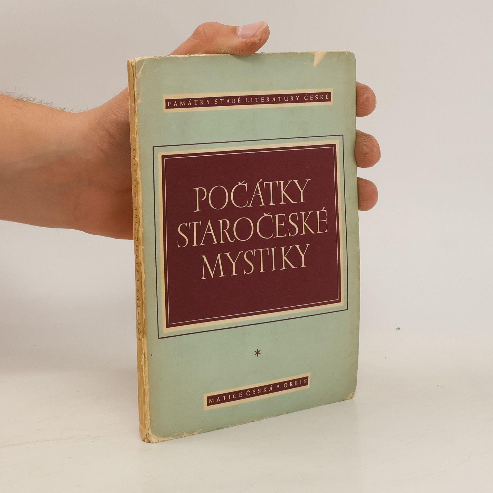 Jan Menšík Počátky staročeské mystiky