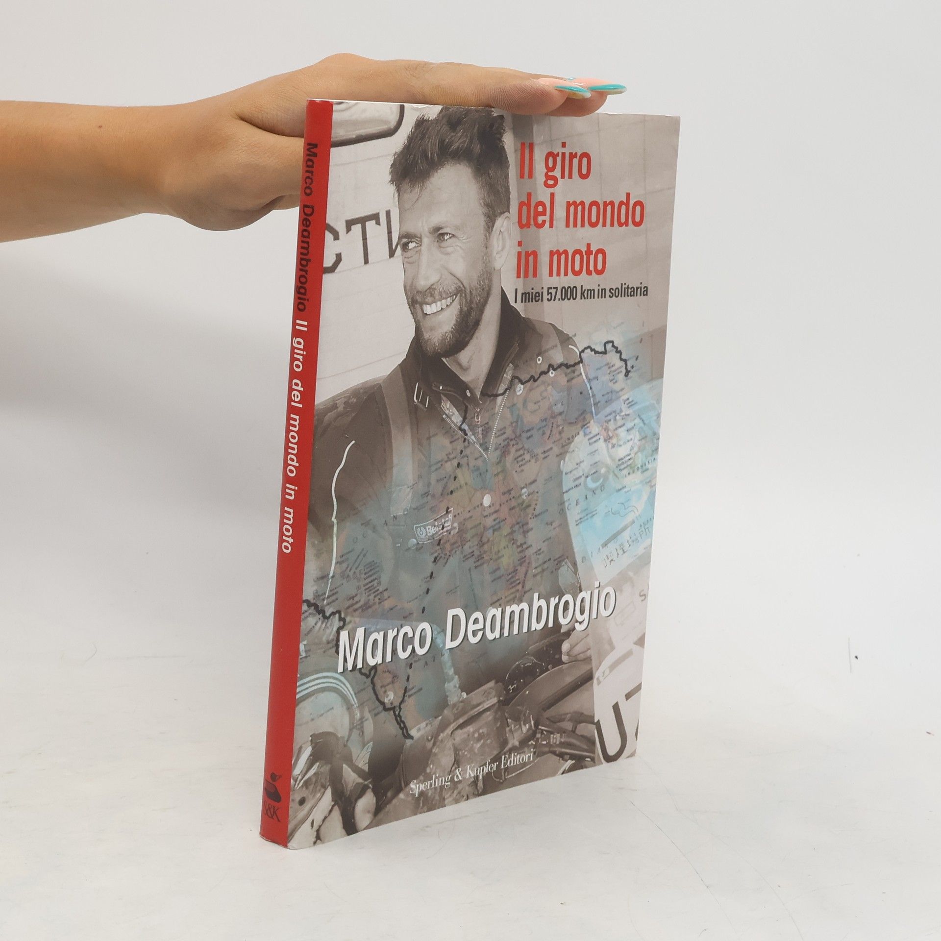 Marco Deambrogio Il giro del mondo in moto