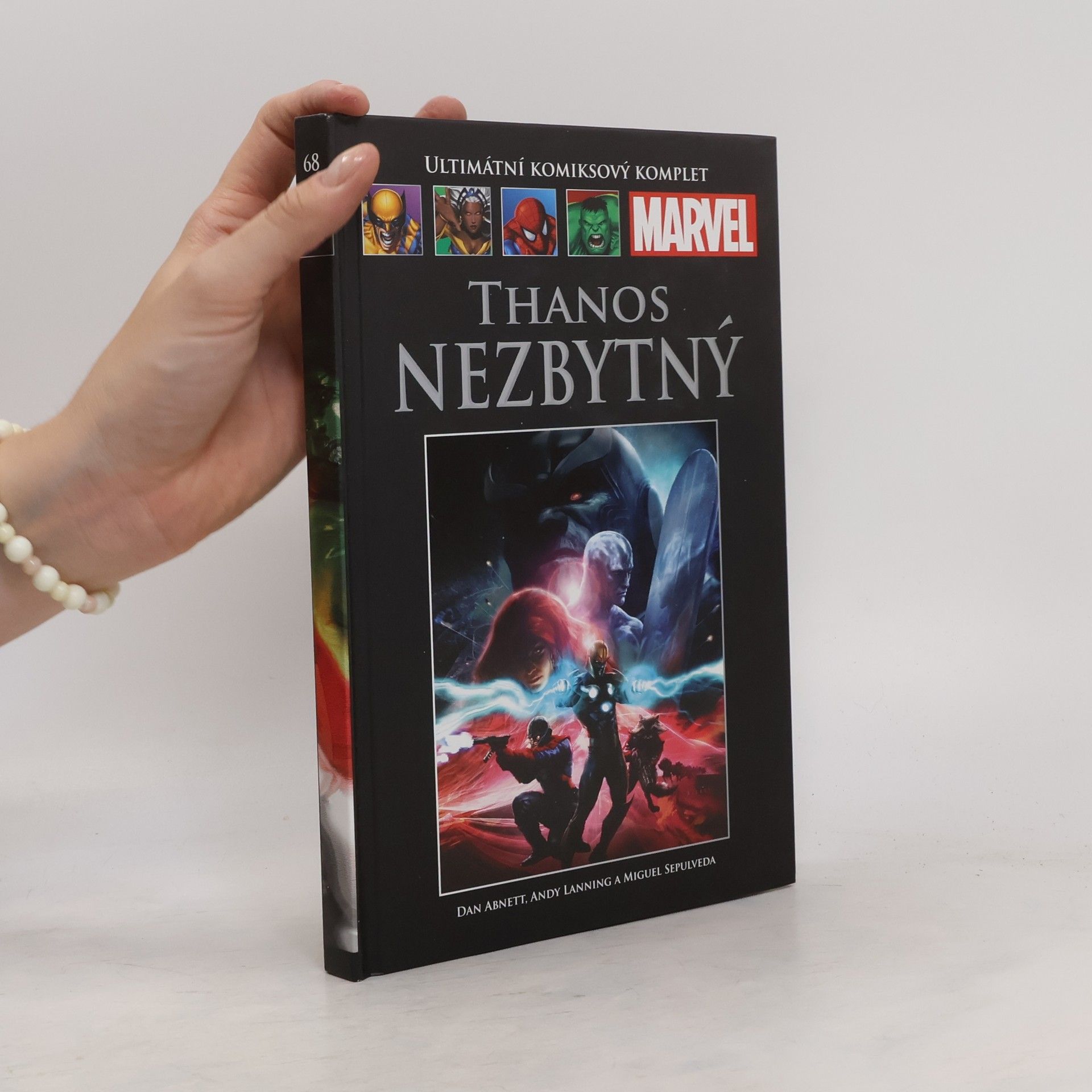 Dan Abnett Ultimátní komiksový komplet Marvel 68. Thanos Nezbytný