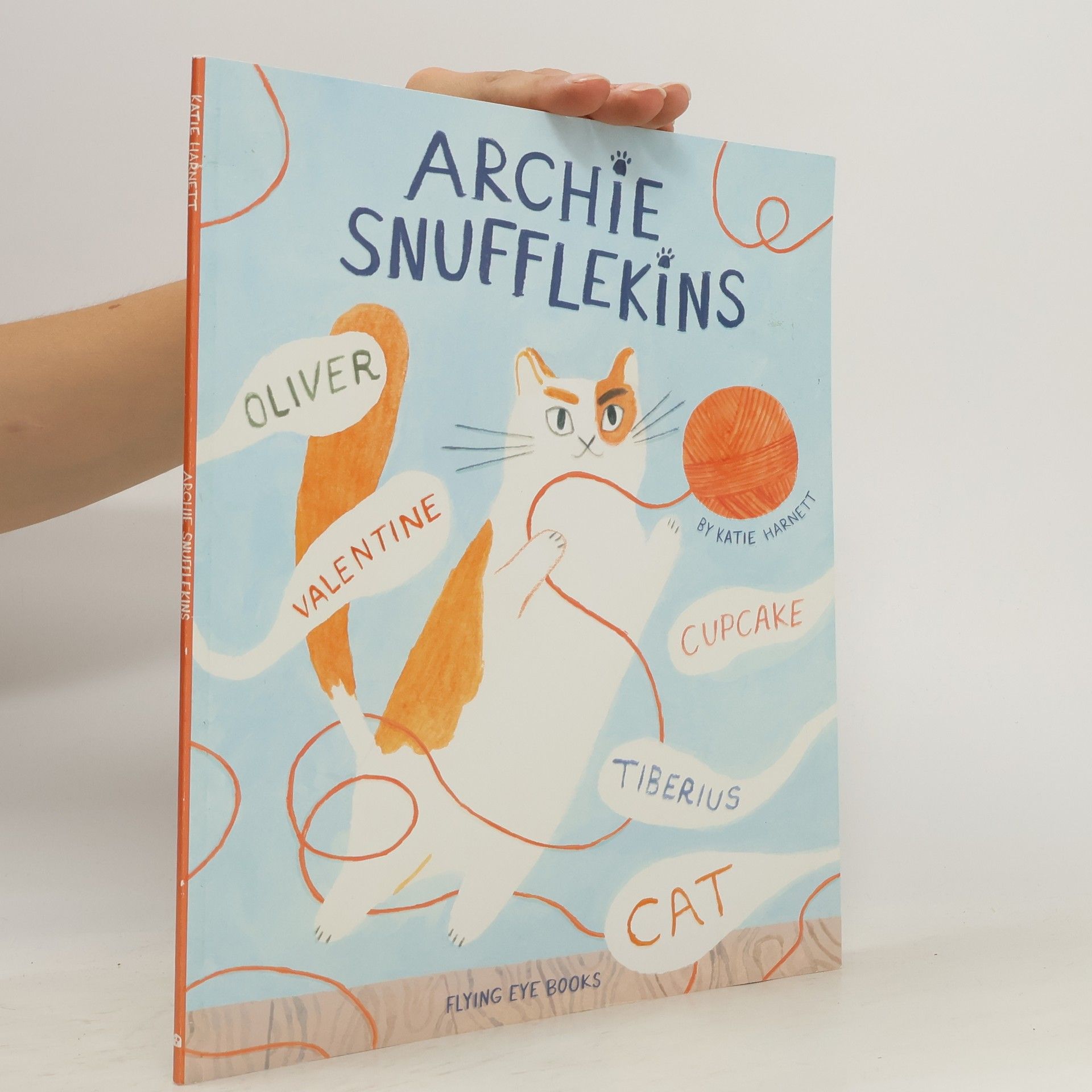 Katie Harnett Archie Snufflekins Oliver Valentine Cupcake Tiberius Cat