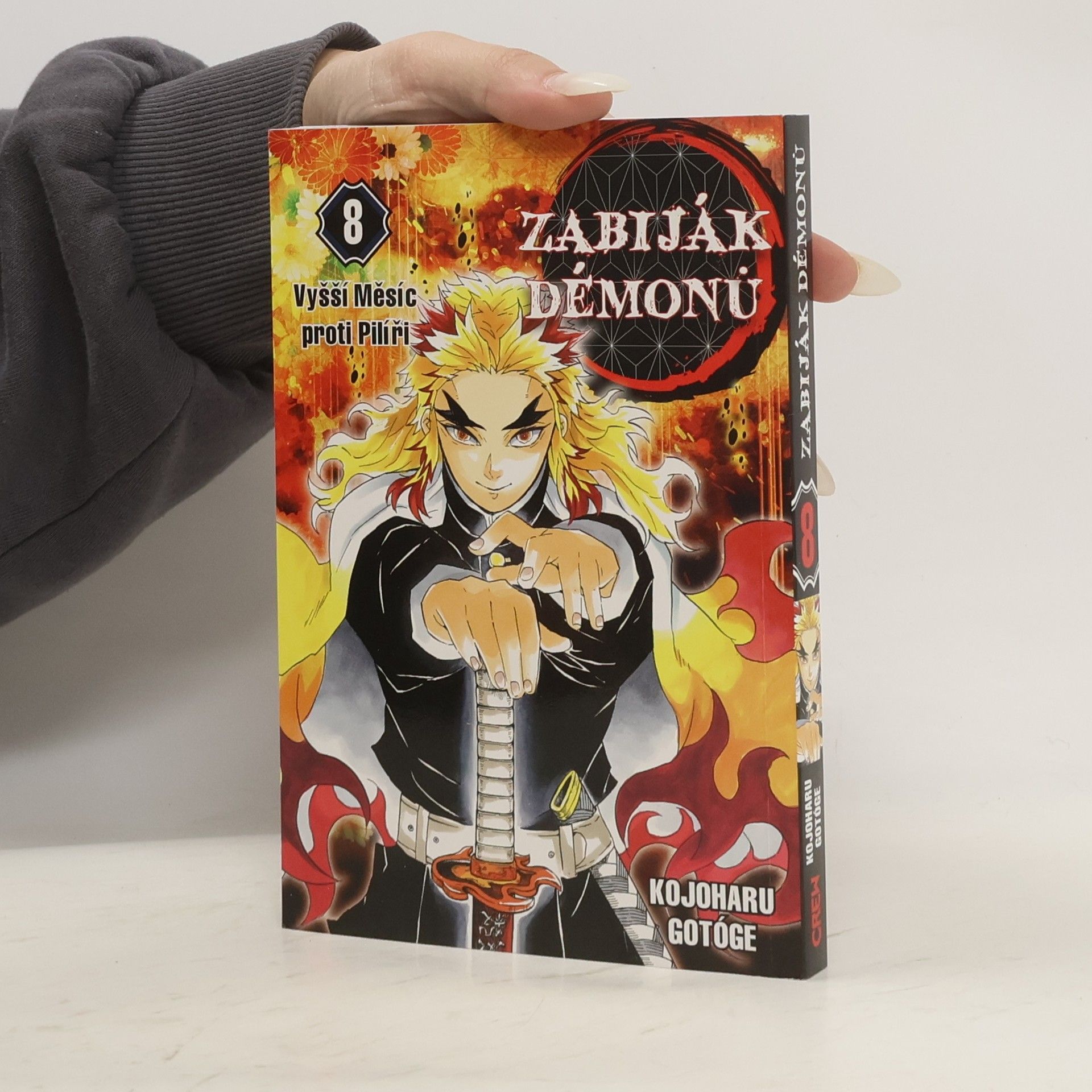 Koyoharu Gotoge Zabiják démonů. 8, Vyšší Měsíc proti Pilíři