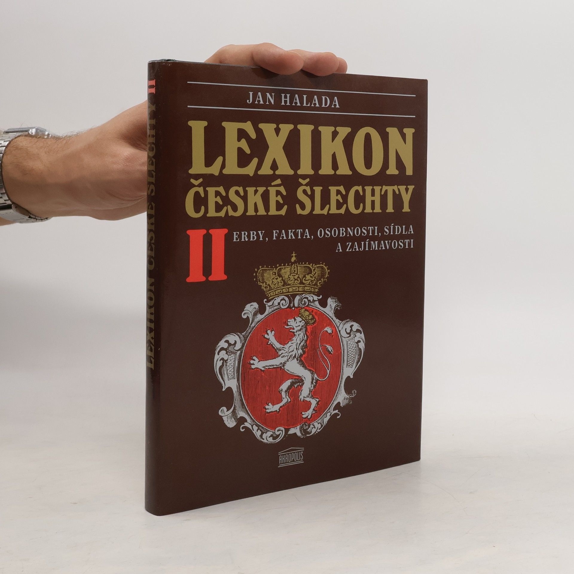 Jan Halada Lexikon české šlechty II.