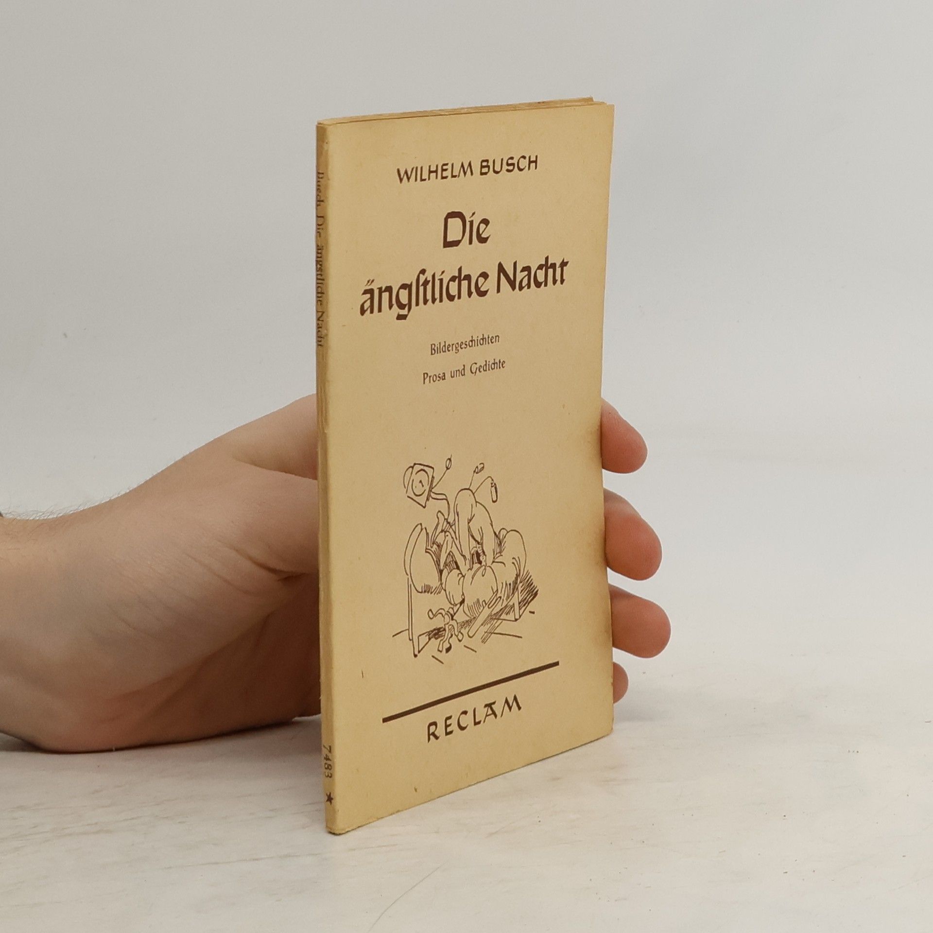 Wilhelm Busch Die angftliche Nacht