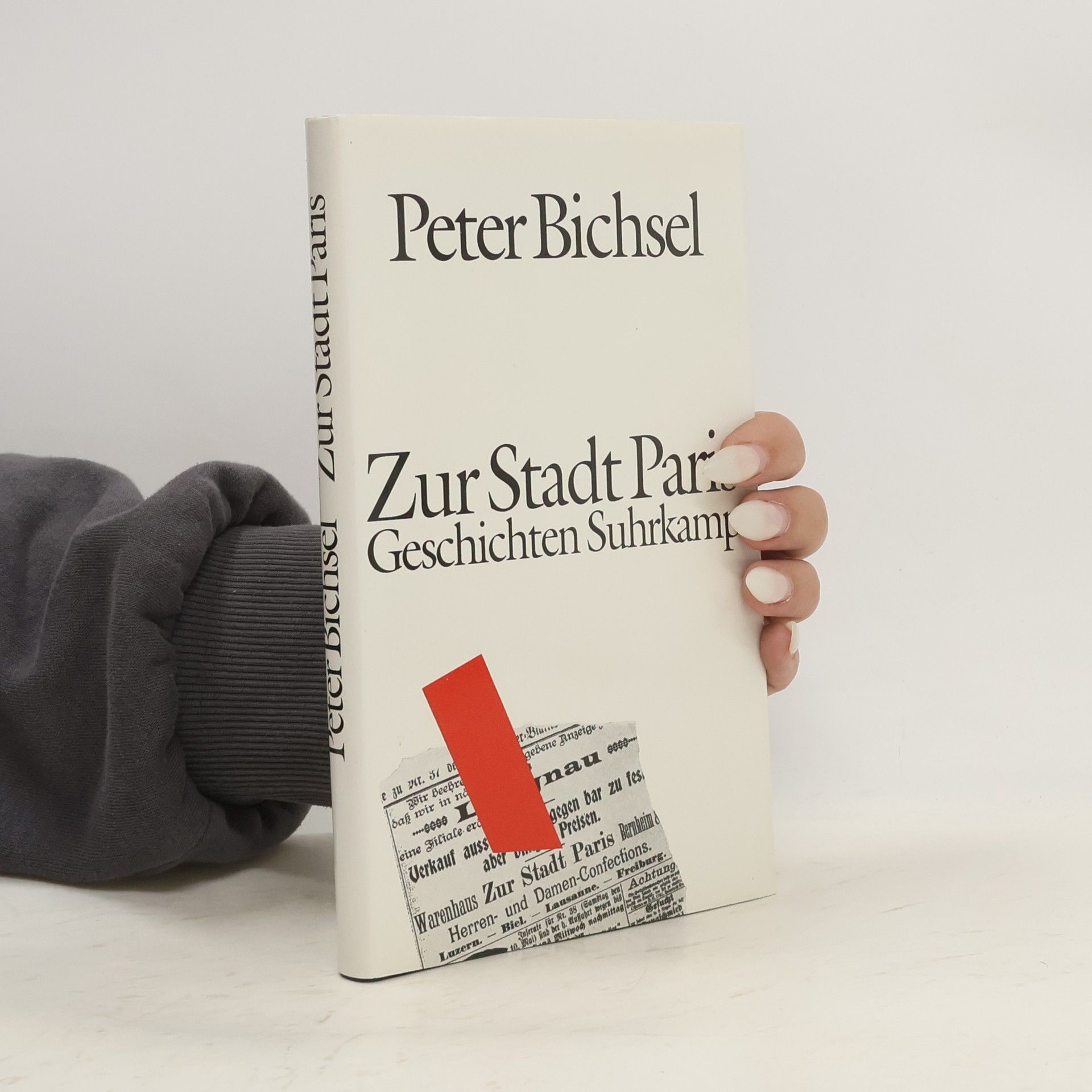 Peter Bichsel Zur Stadt Paris