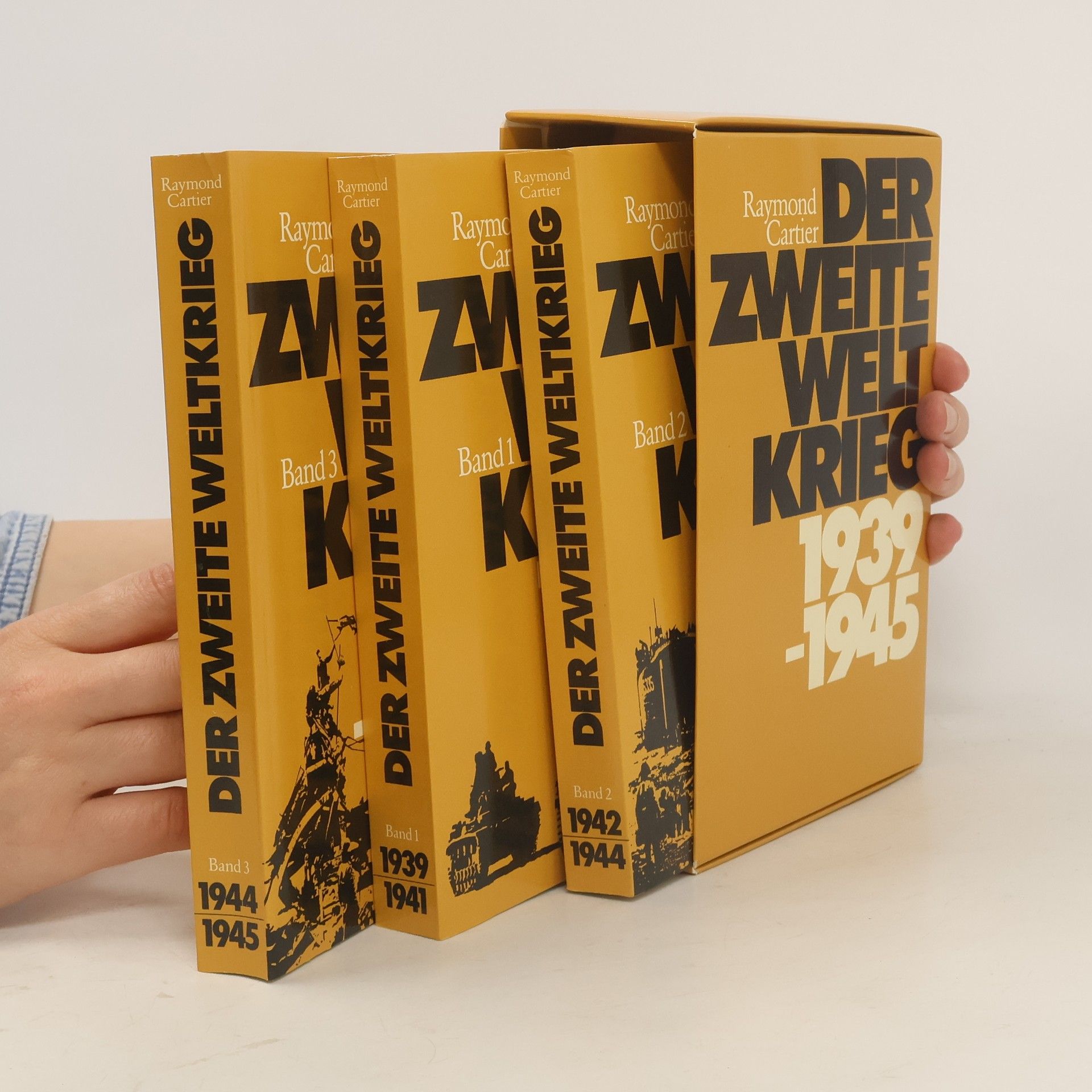 Raymond Cartier Der zweite Weltkrieg 1939-1945. Band 1-3