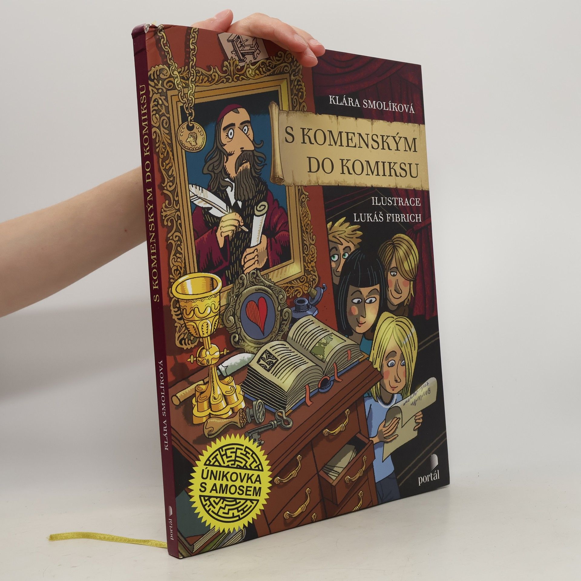 Klára Smolíková S Komenským do komiksu – Únikovka s Amosem