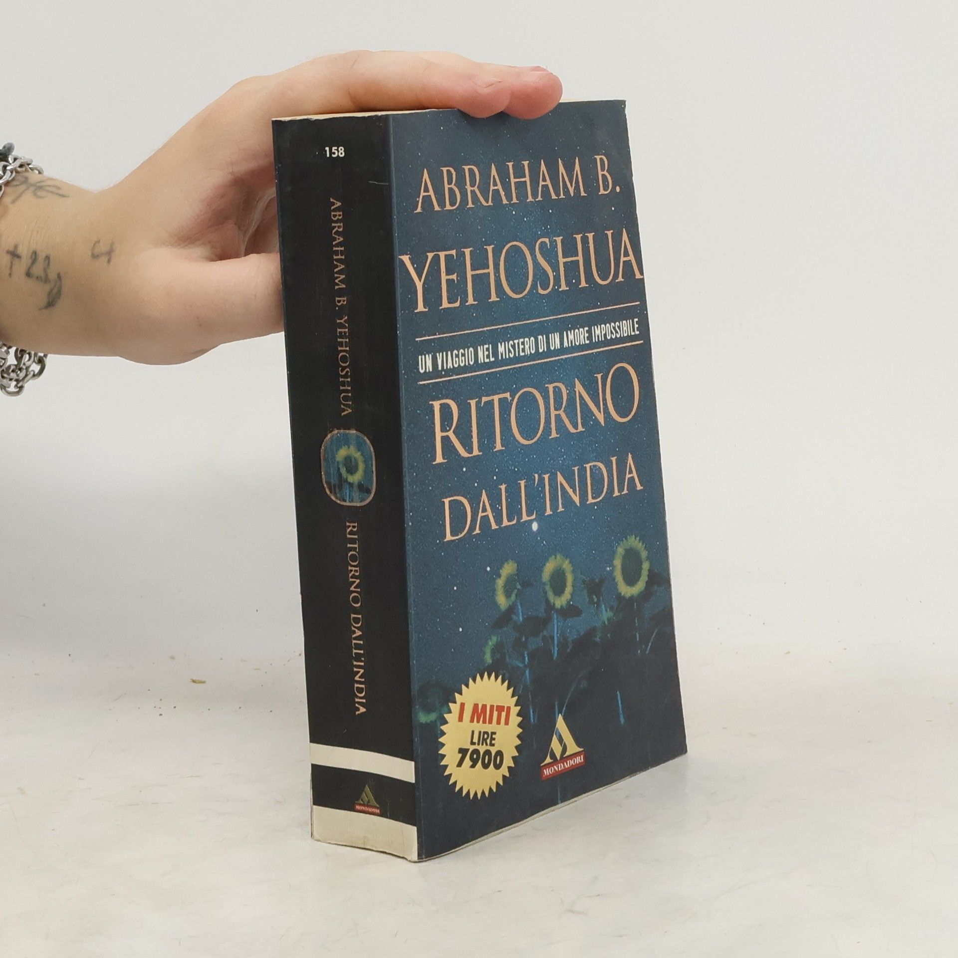 Avraham B. Jehošua Ritorno dall'India