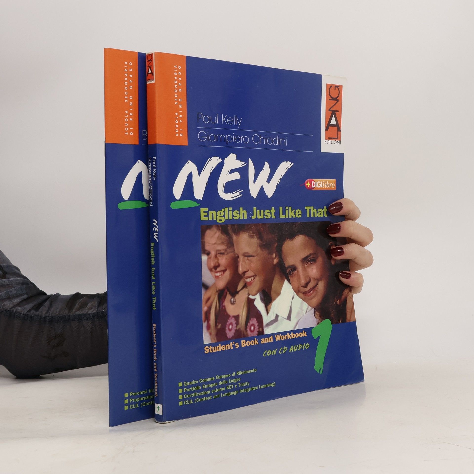 Paul Kelly New English just like that. Con CD Audio and Extra book. Per la Scuola media