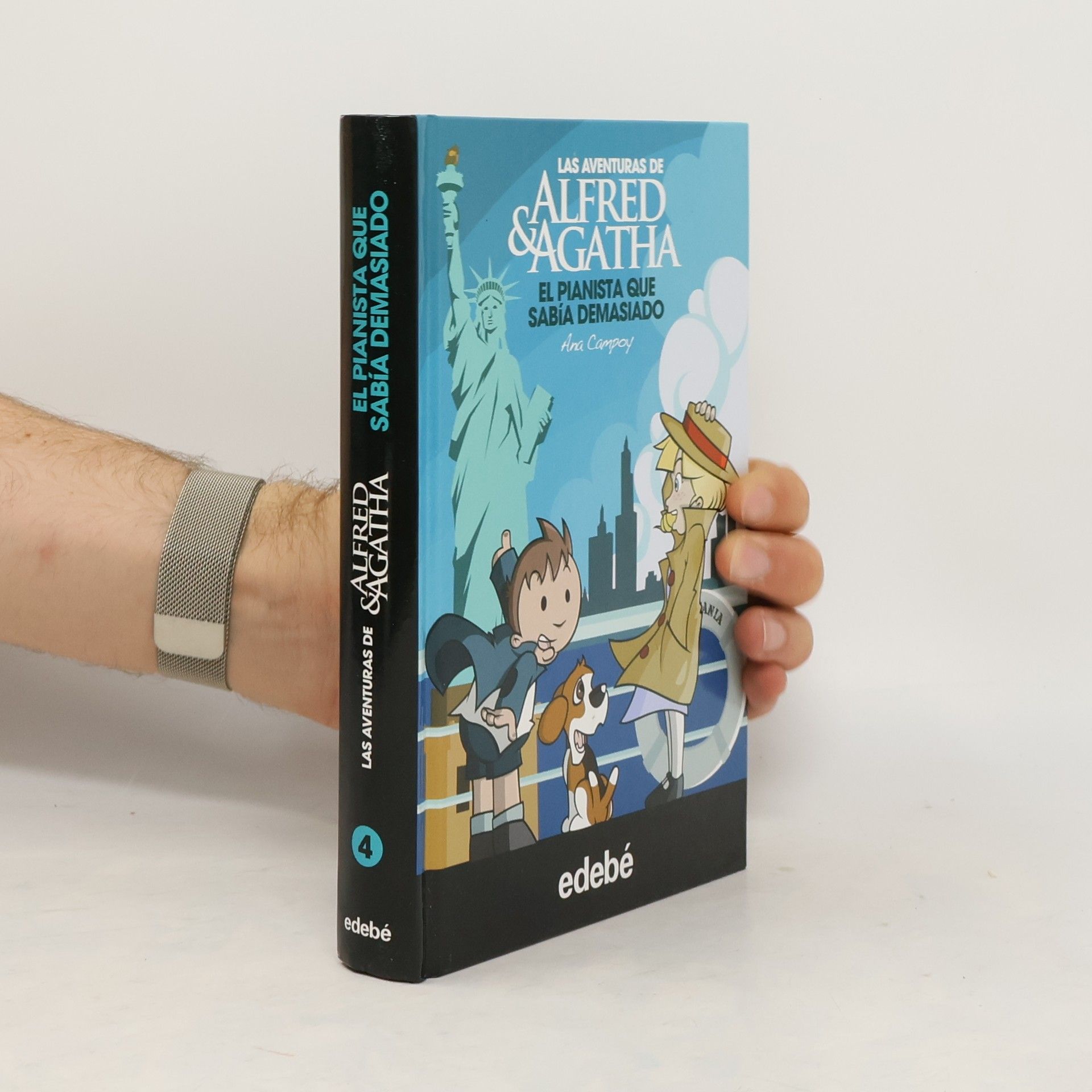 Ana Campoy Las Aventuras de Alfred & Agatha - 4: El pianista que sabía demasiado