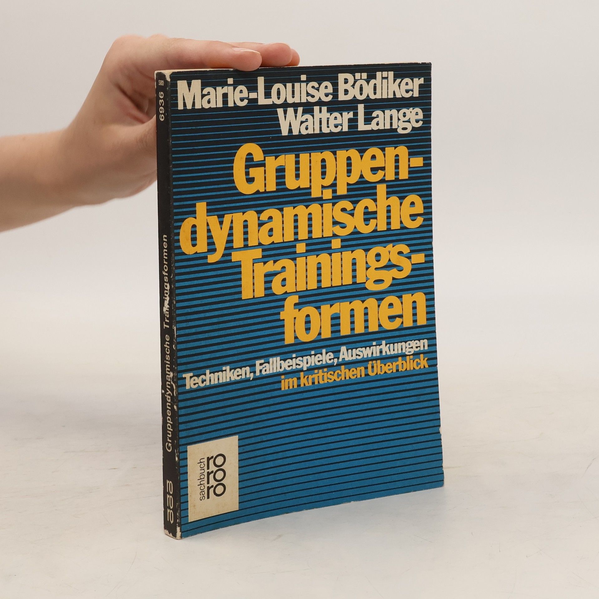 Marie-Luise Bödiker Gruppendynamische Trainingsformen