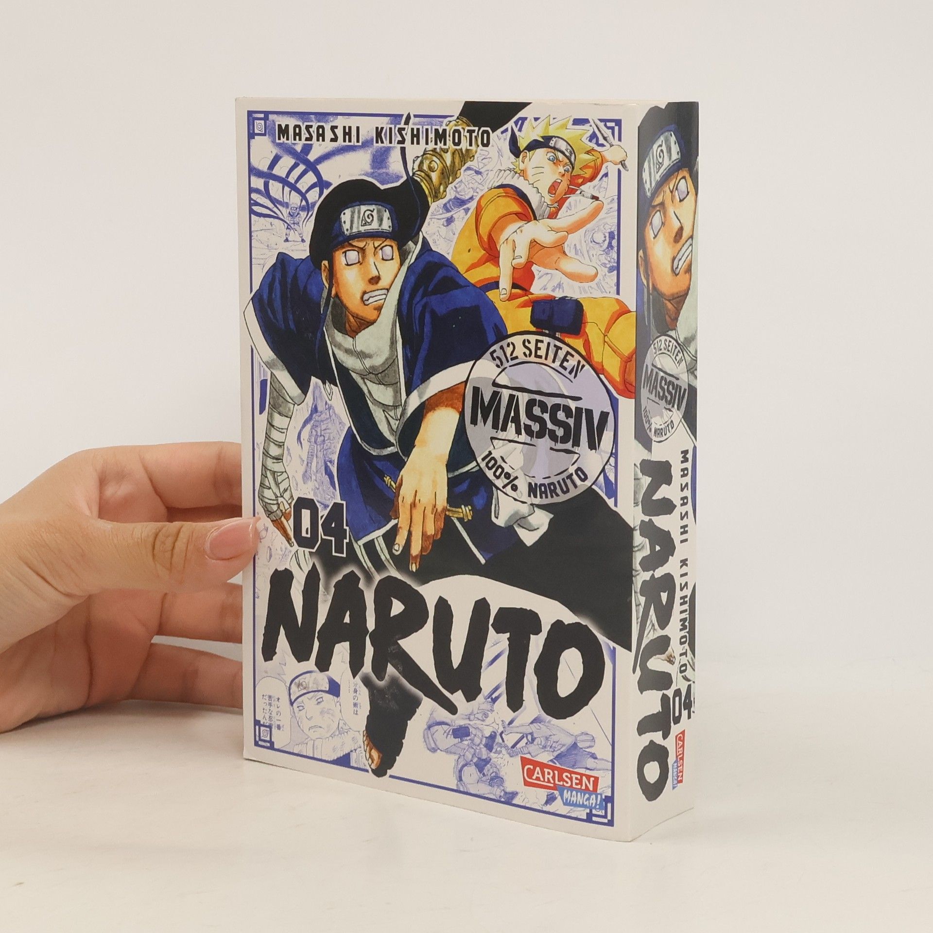 Masashi Kishimoto Naruto Massiv 4