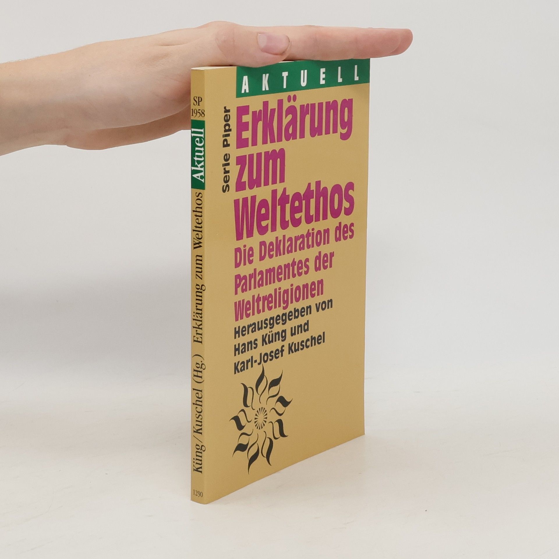 Hans Küng Erklärung zum Weltethos