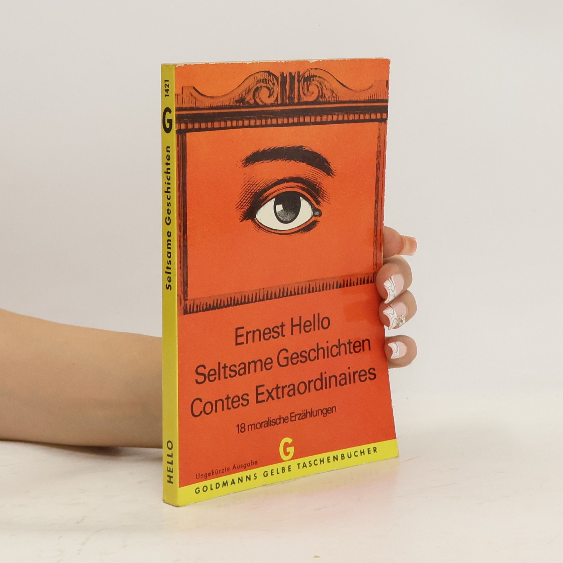 Ernest Hello Seltsame Geschichten. Contest Extraordinaires